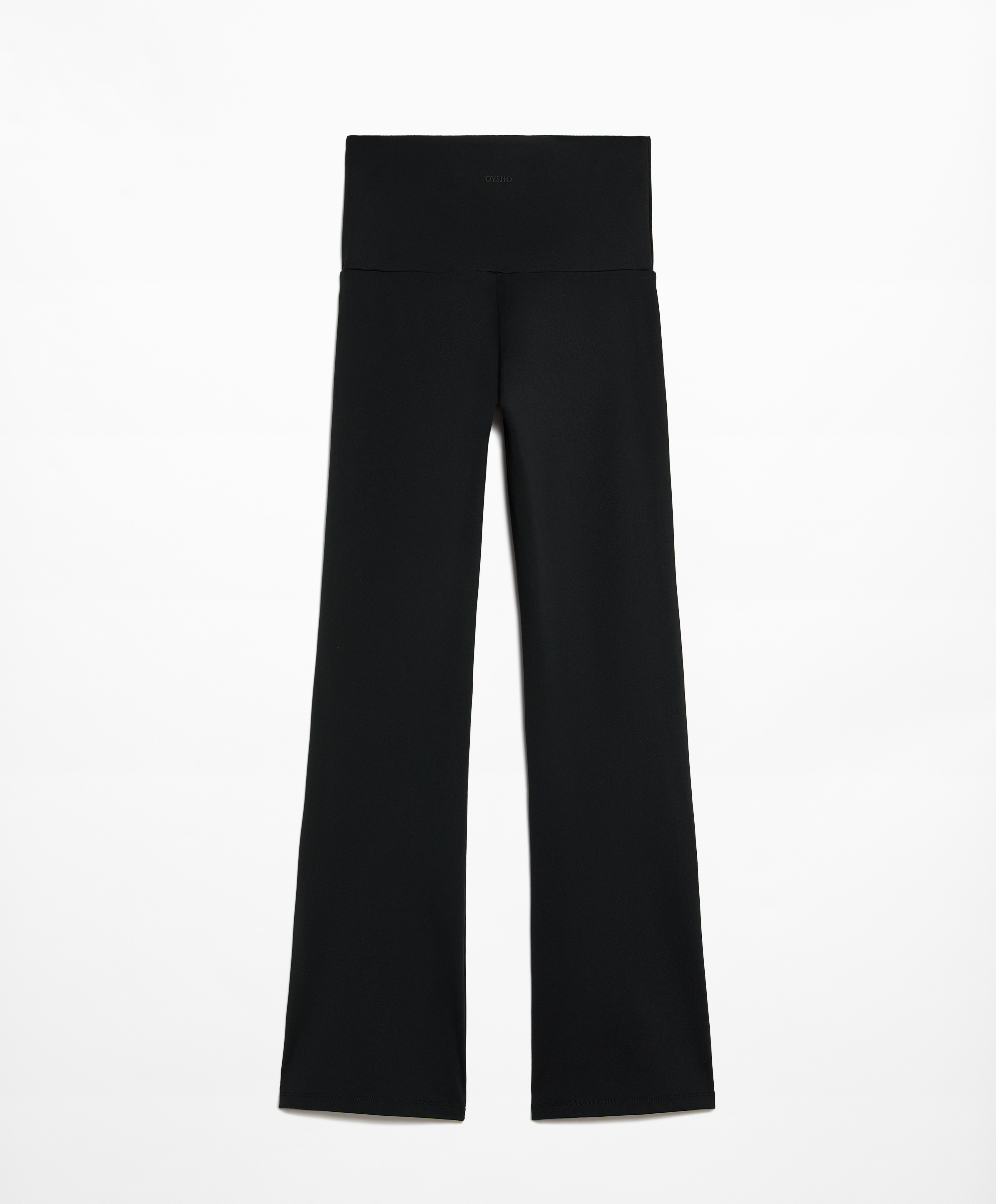 High-rise comfortlux flare trousers