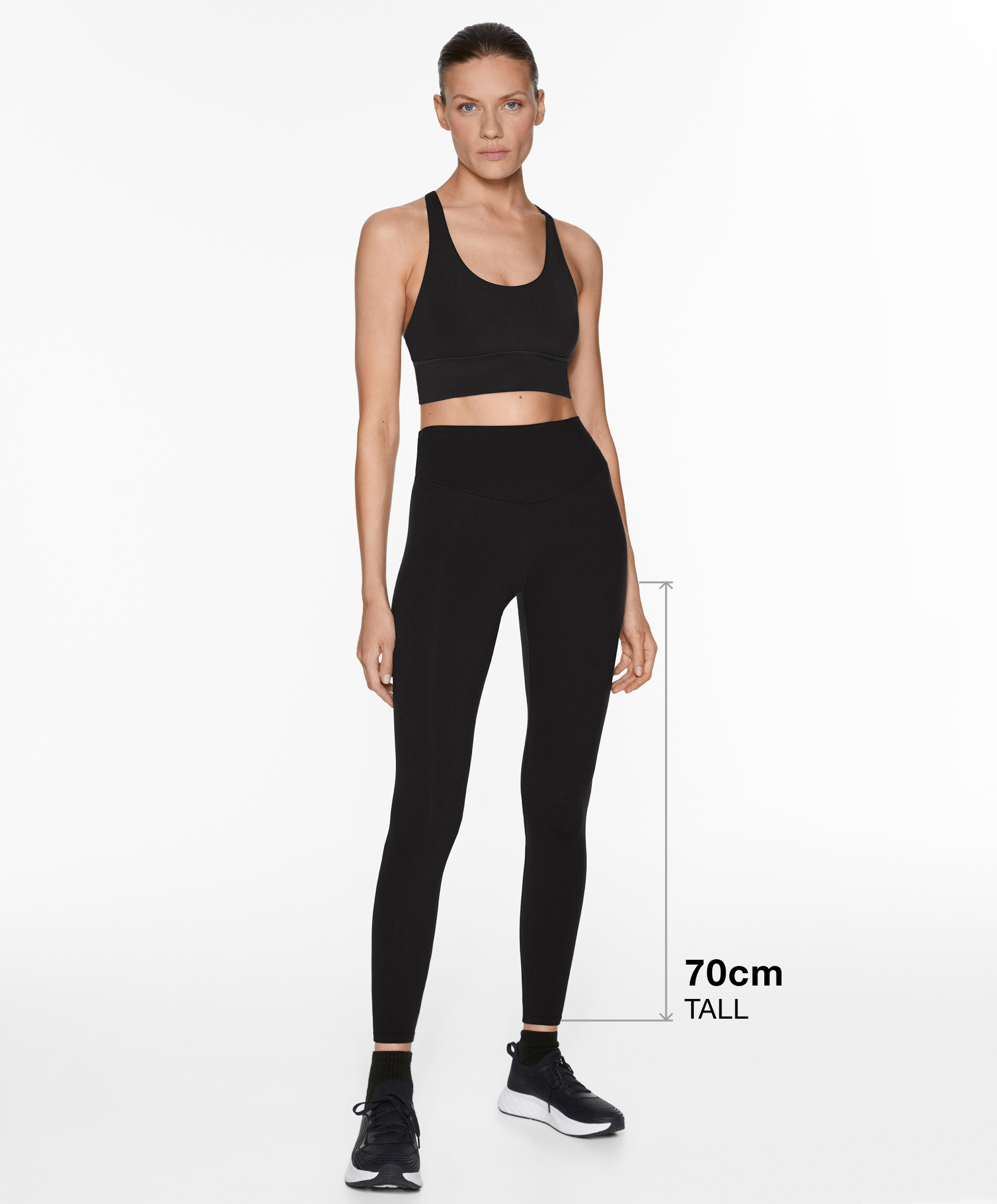 Comfortlux high-rise ankle-length leggings