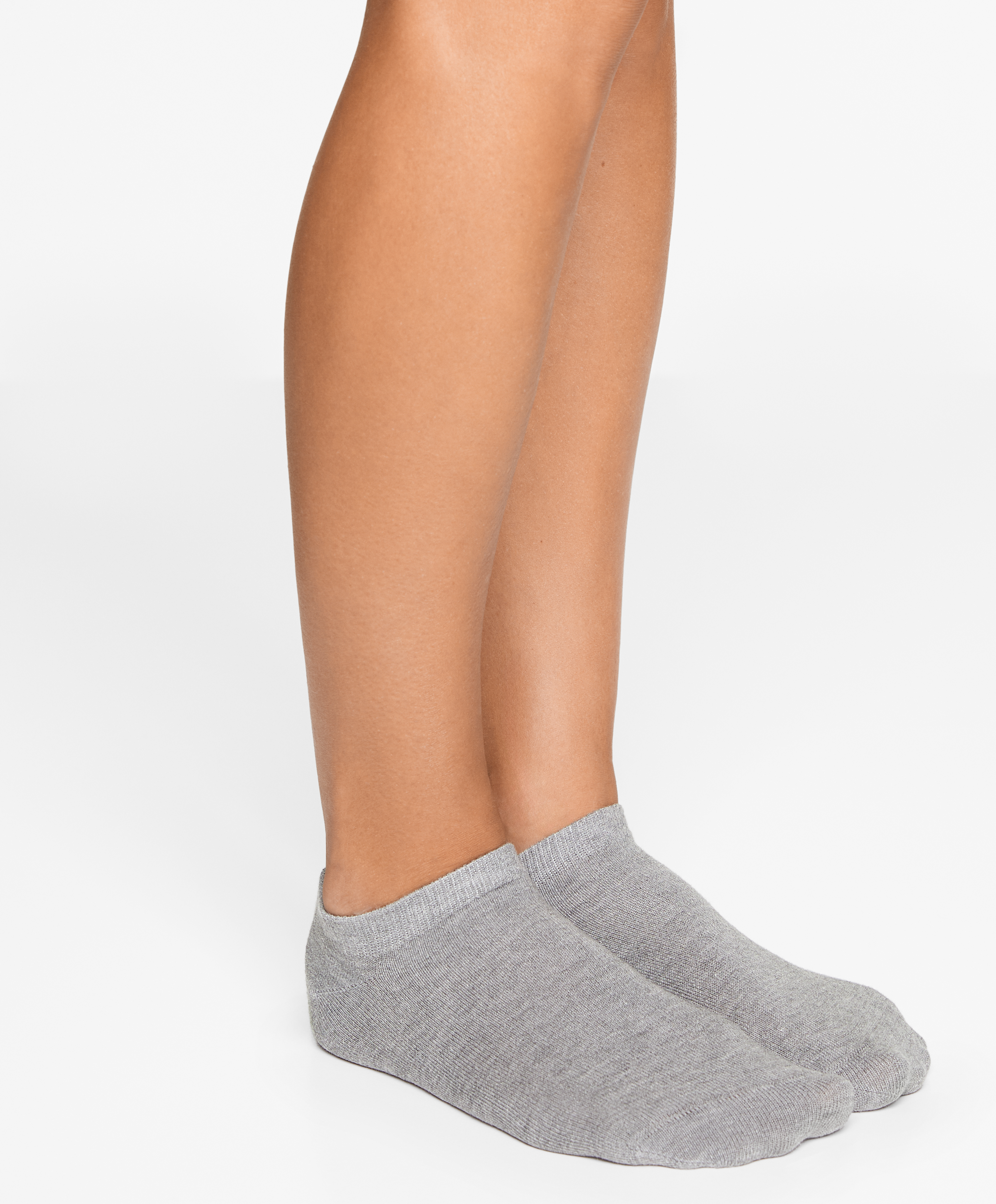 5 pairs of tab cotton blend sports sneaker socks