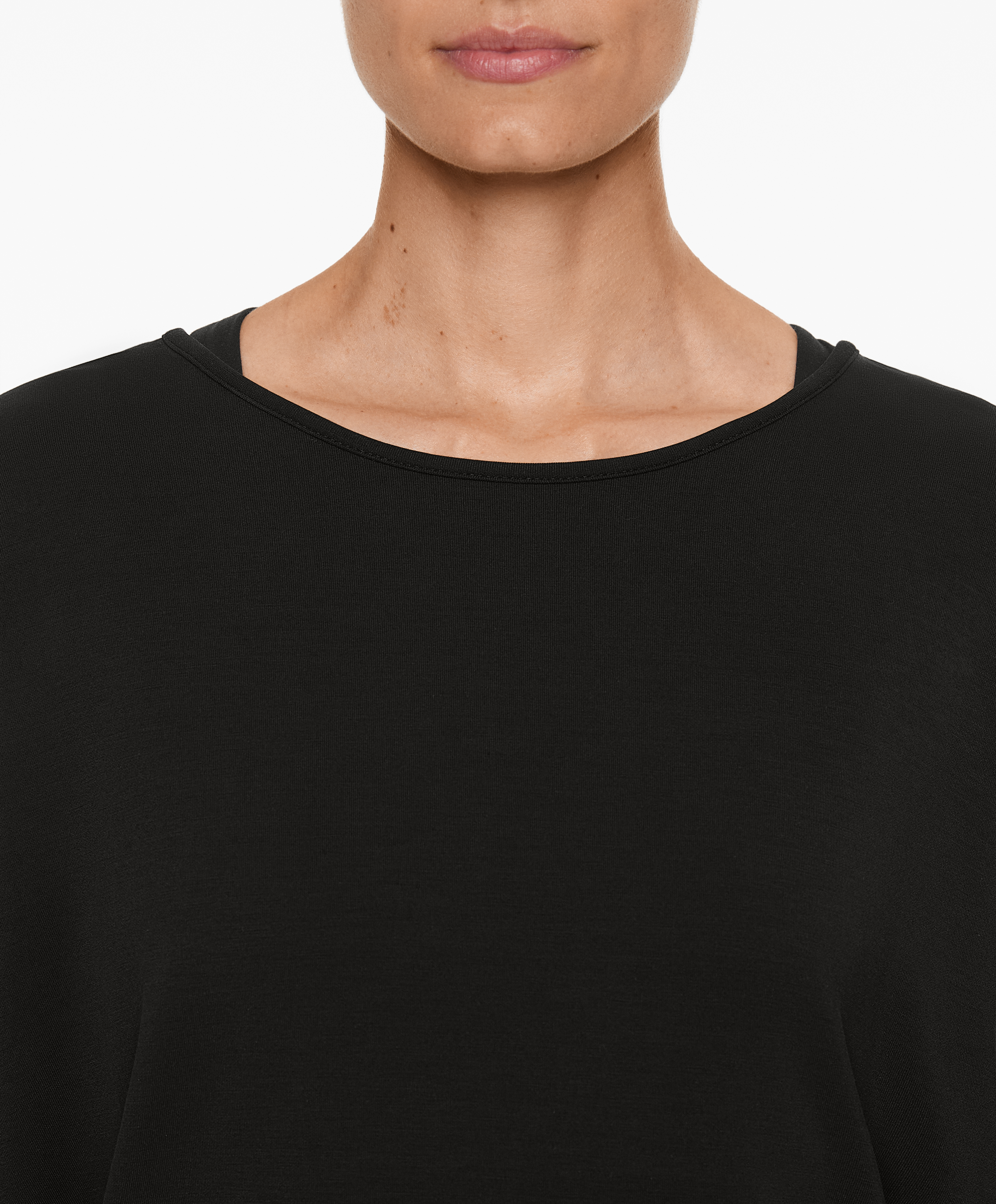 Wrap sweatshirt with modal