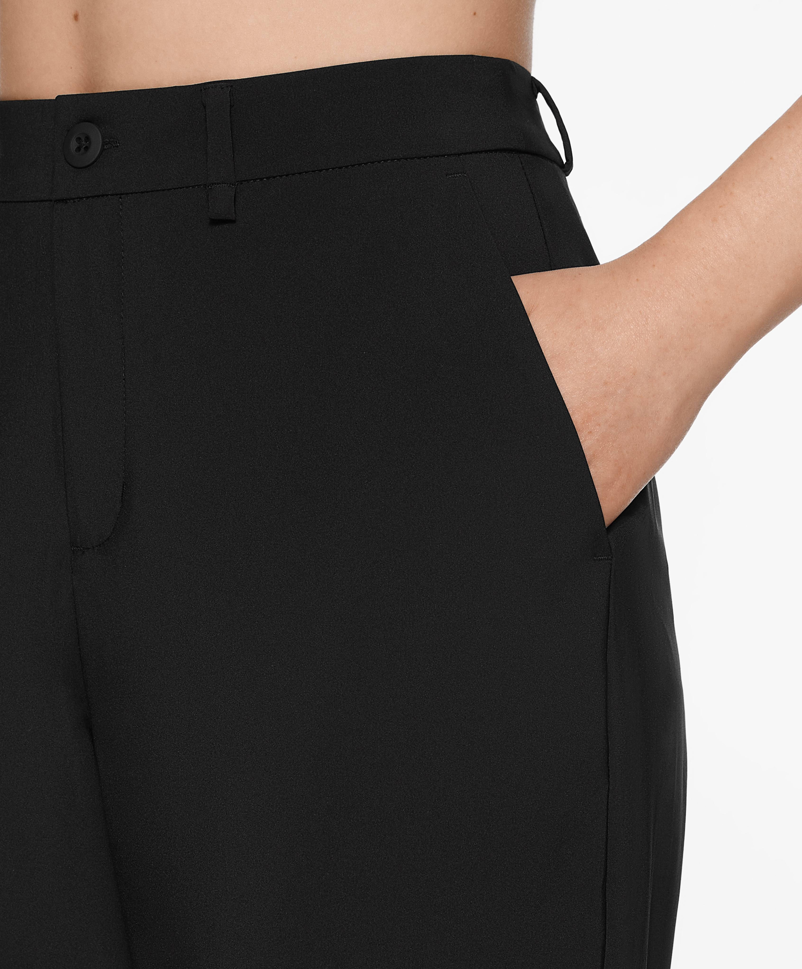 Straight-leg technical trousers