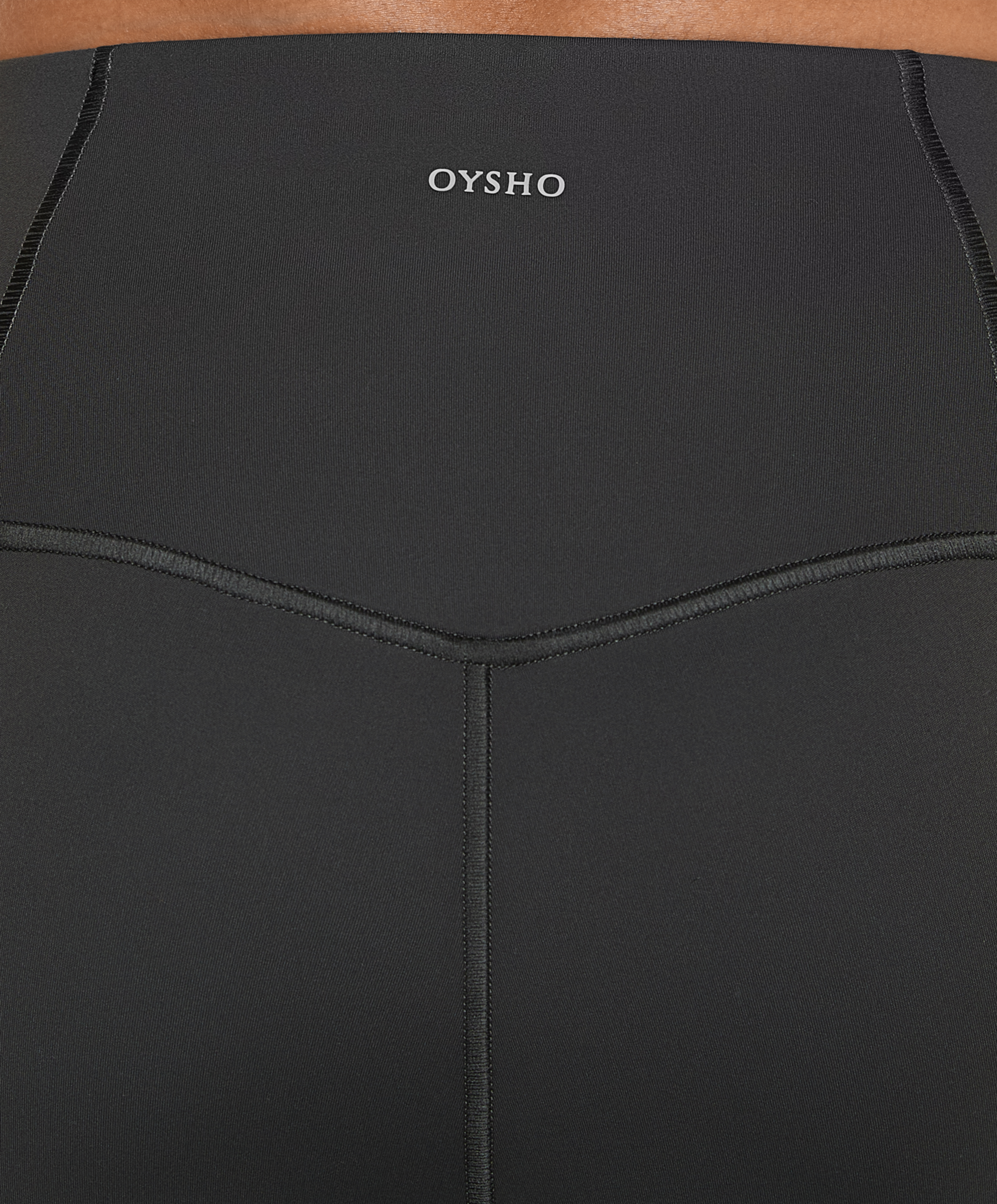 Comfortlux super-high-rise flare trousers with overlocking detail