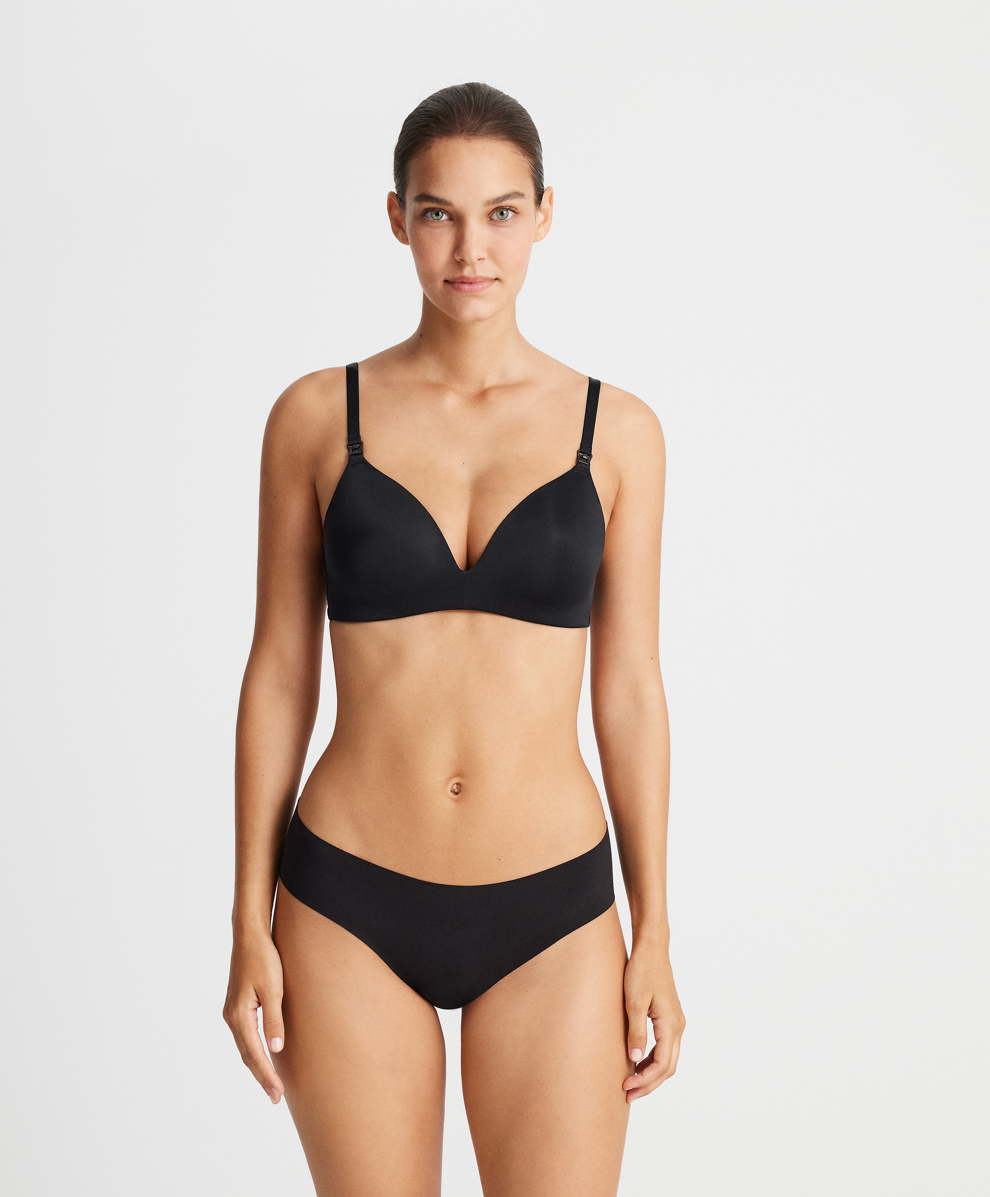 Nursing triangle bra