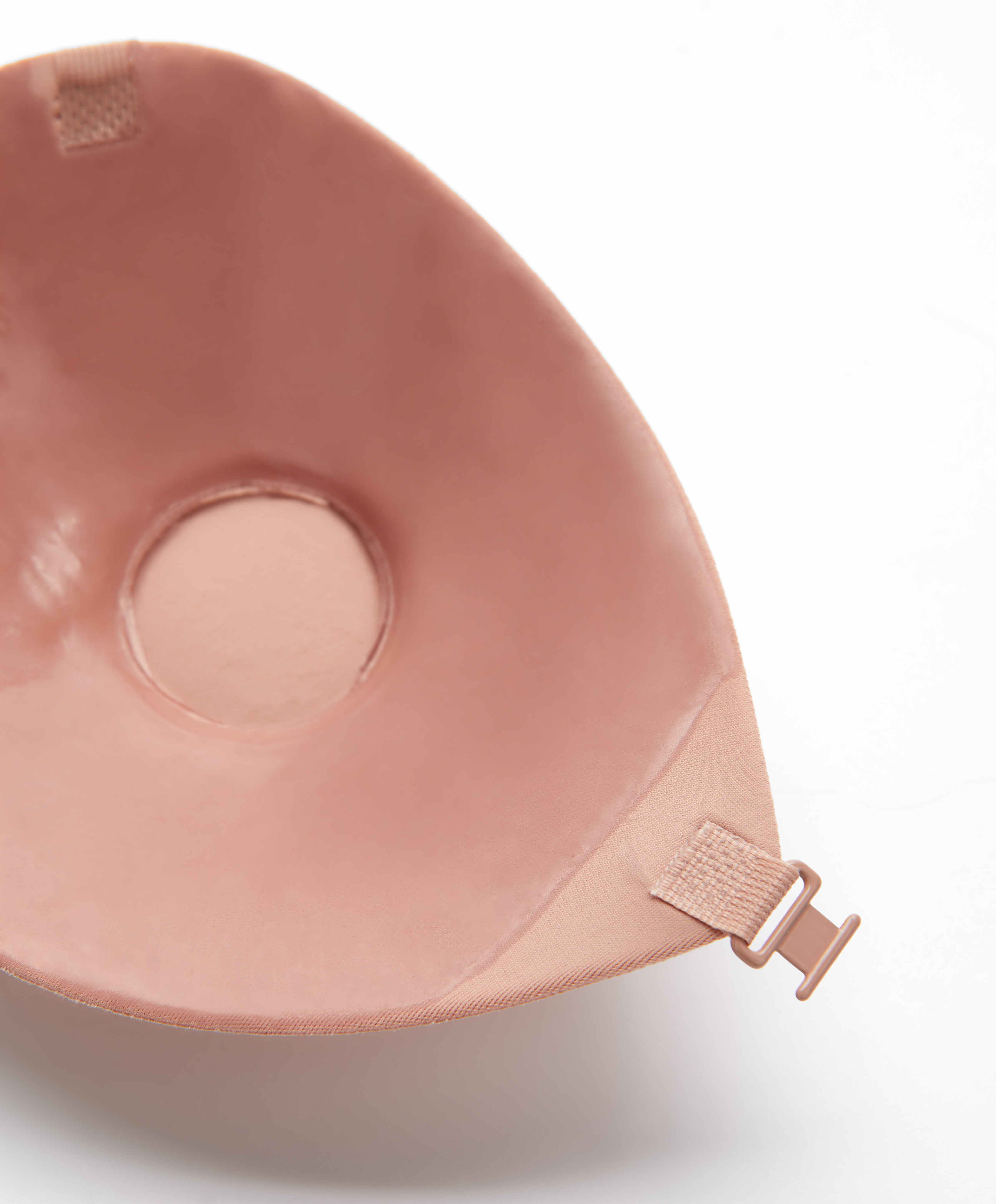 Adhesive fabric cups