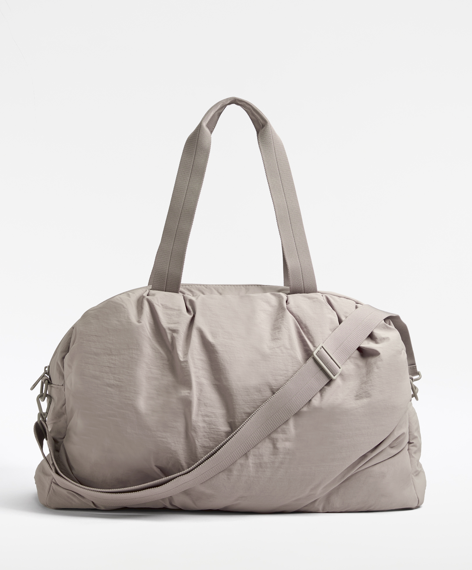 Ruched technical bag