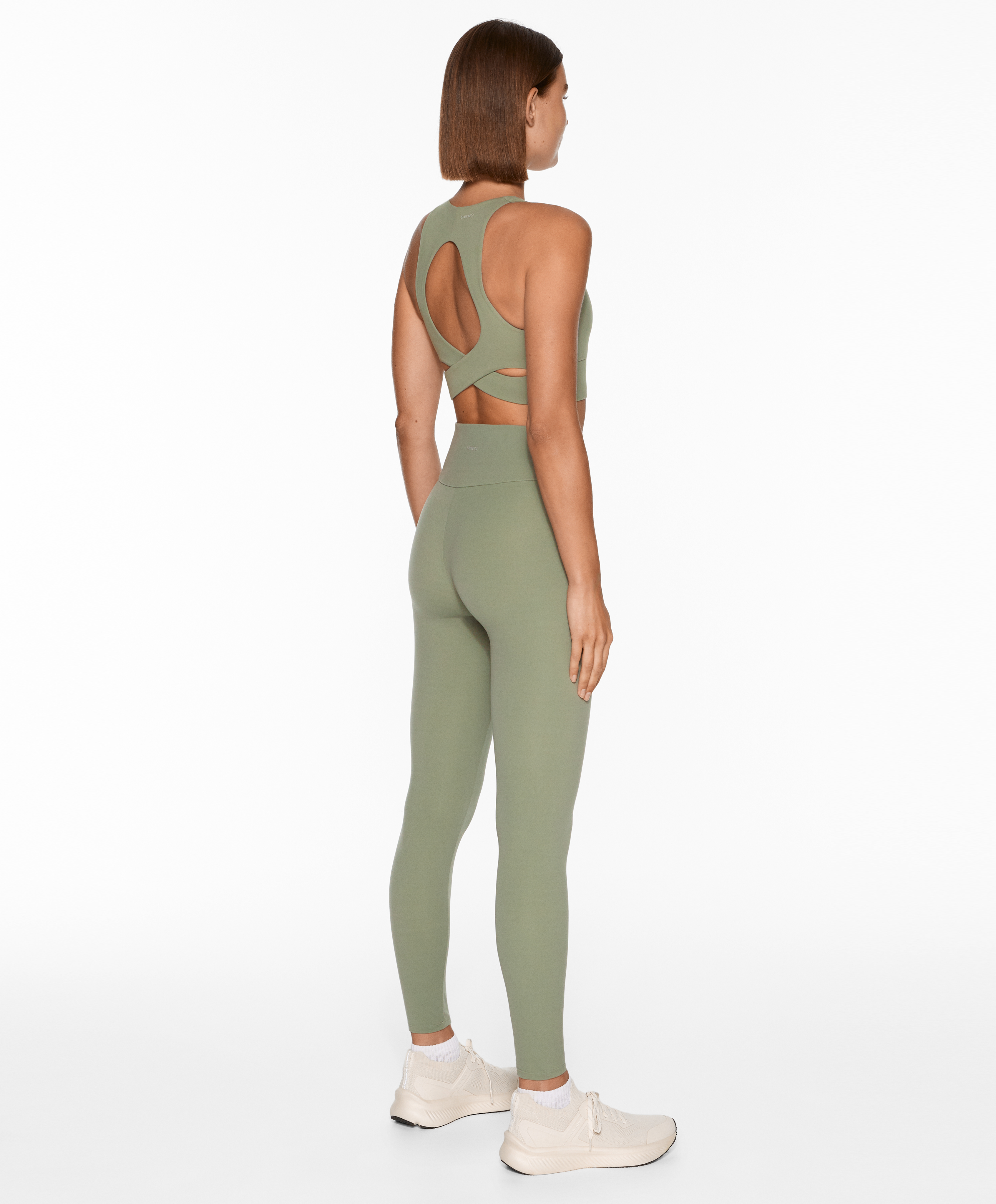 Comfortlux high-rise ankle-length leggings