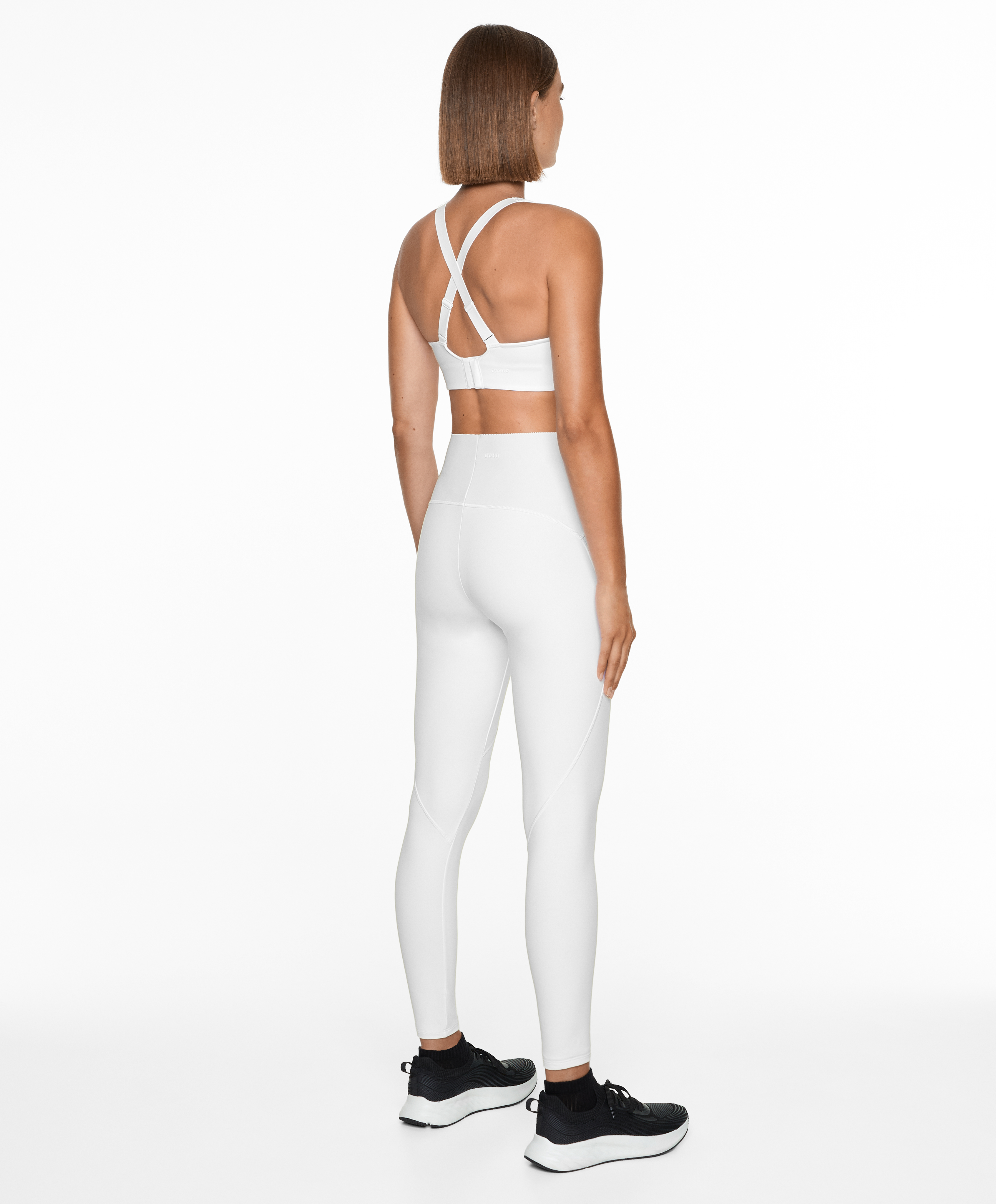 Firm support compressive sports bra