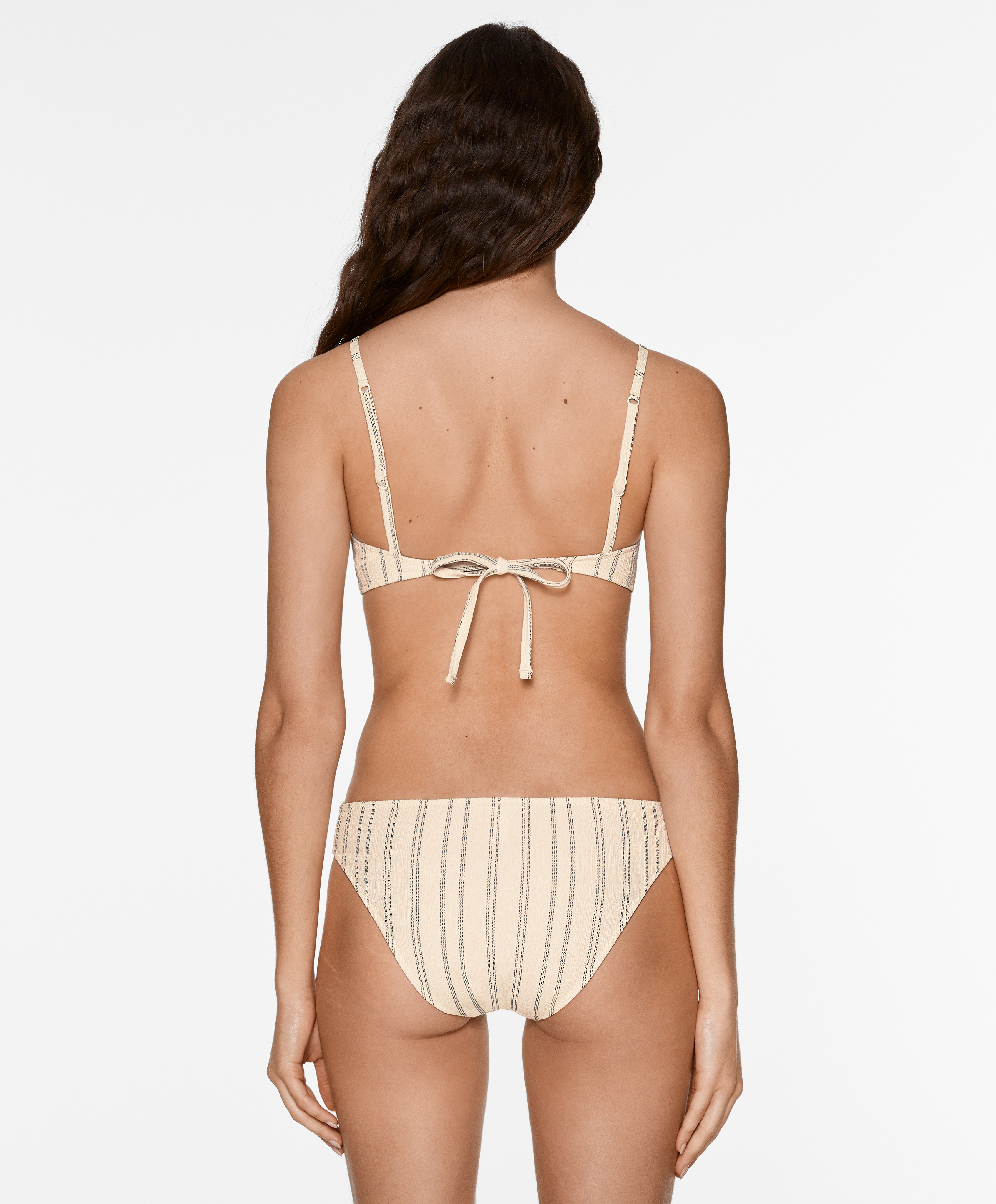Rustic stripe classic bikini briefs