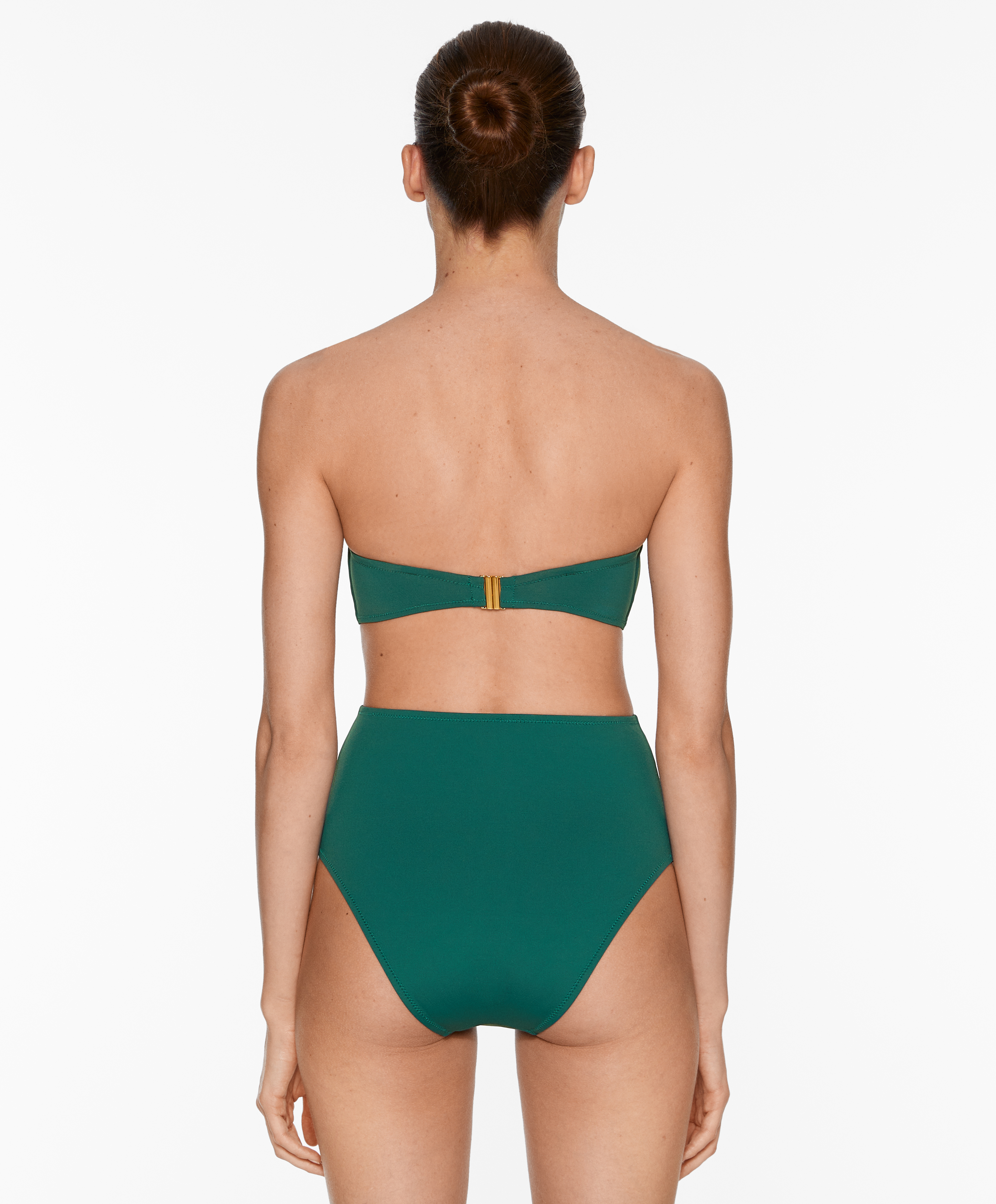 High-coverage bikini briefs