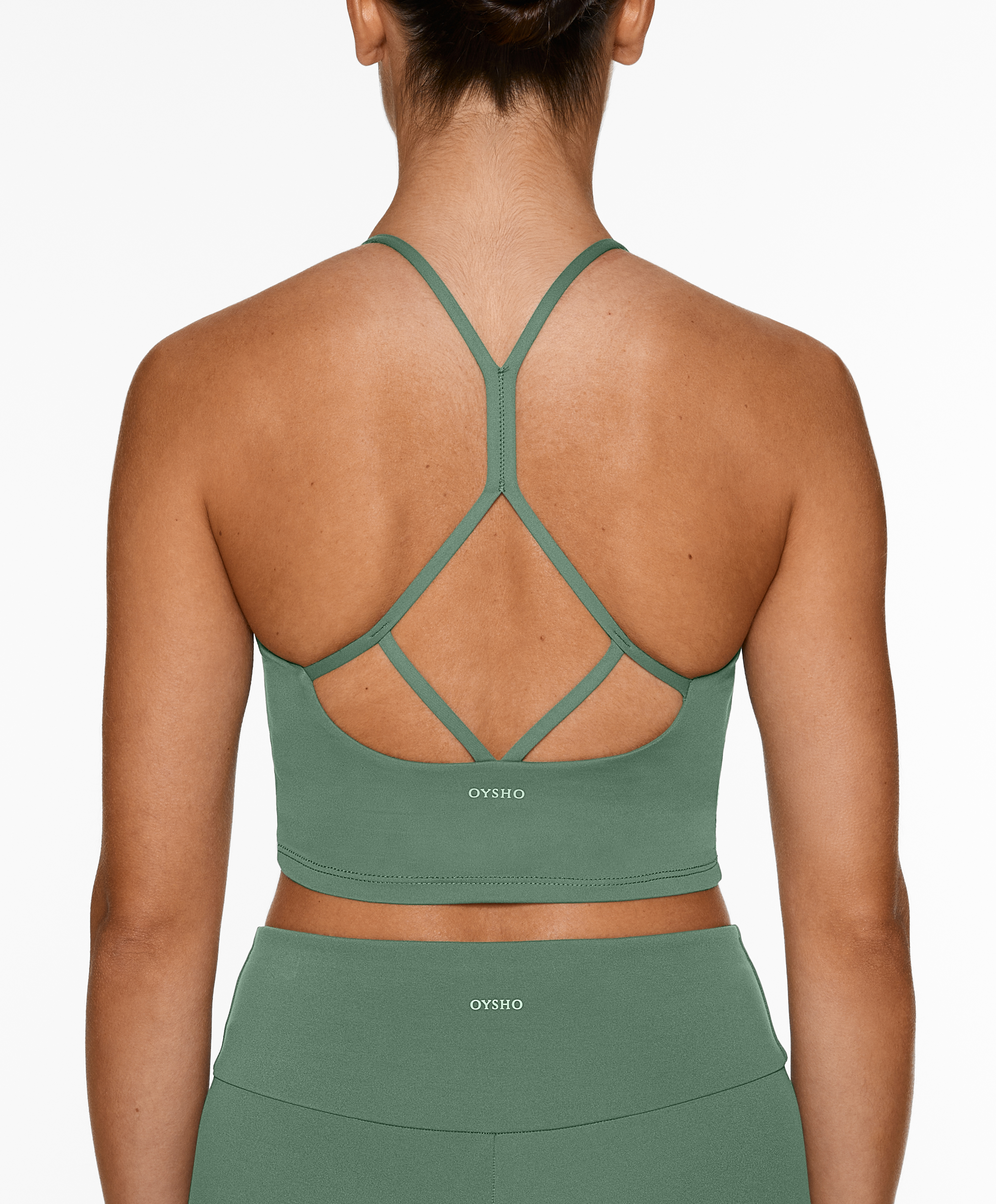 Low back strappy comfortlux tank top