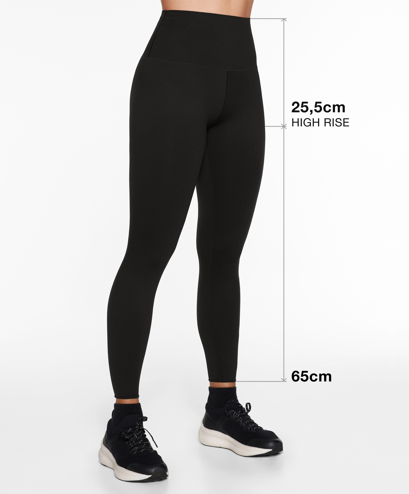 Perfect-adapt high-rise 65cm ankle-length leggings