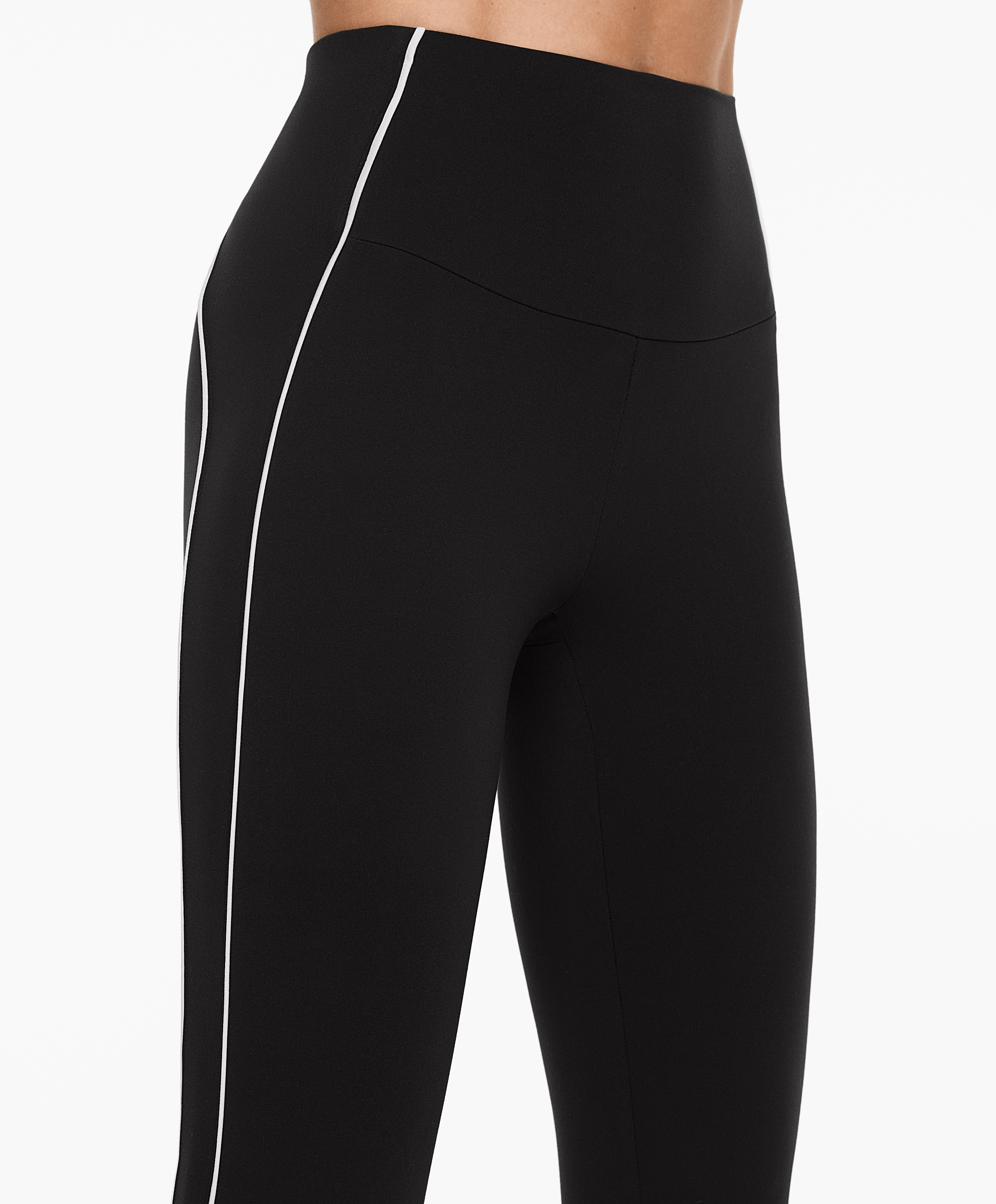 Piping Comfortlux high-rise 65cm ankle-length leggings