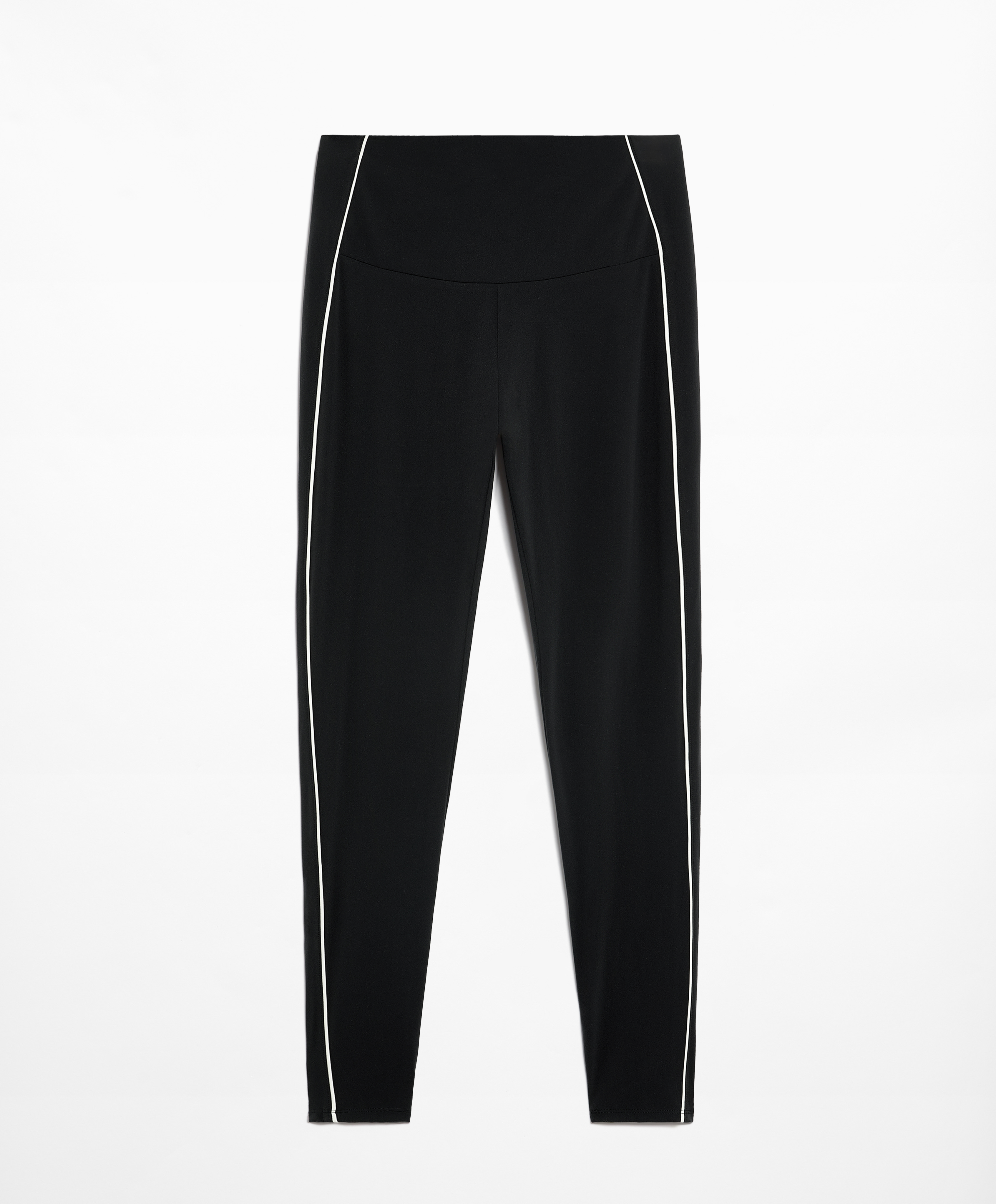 Piping Comfortlux high-rise 65cm ankle-length leggings