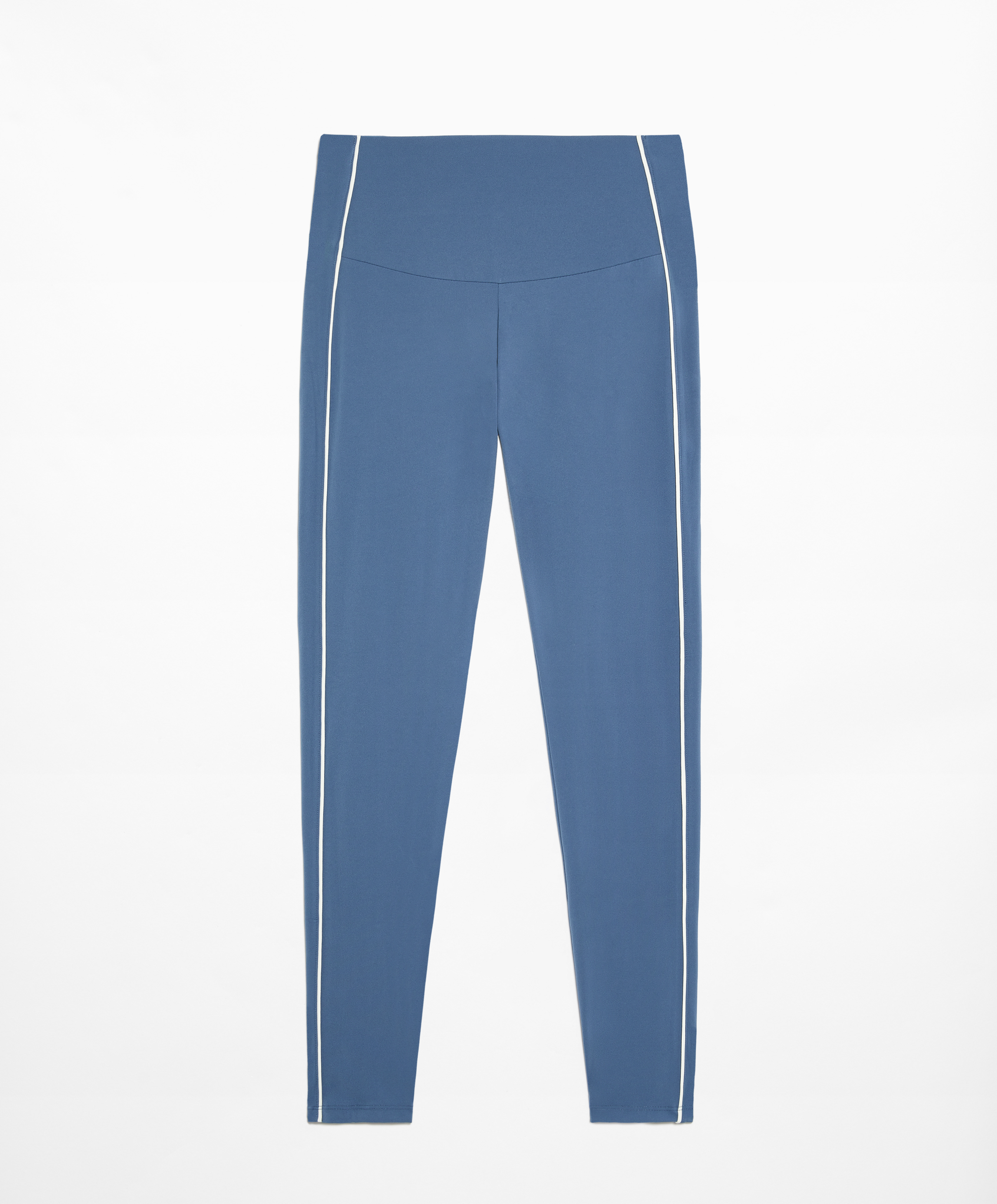 Piping Comfortlux high-rise 65cm ankle-length leggings