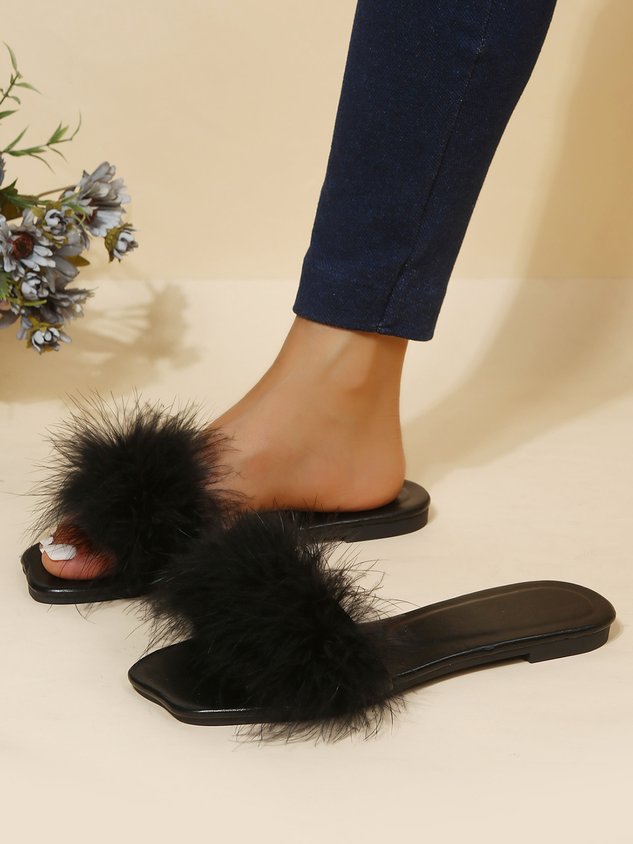 Sexy Feather Classy Sandals