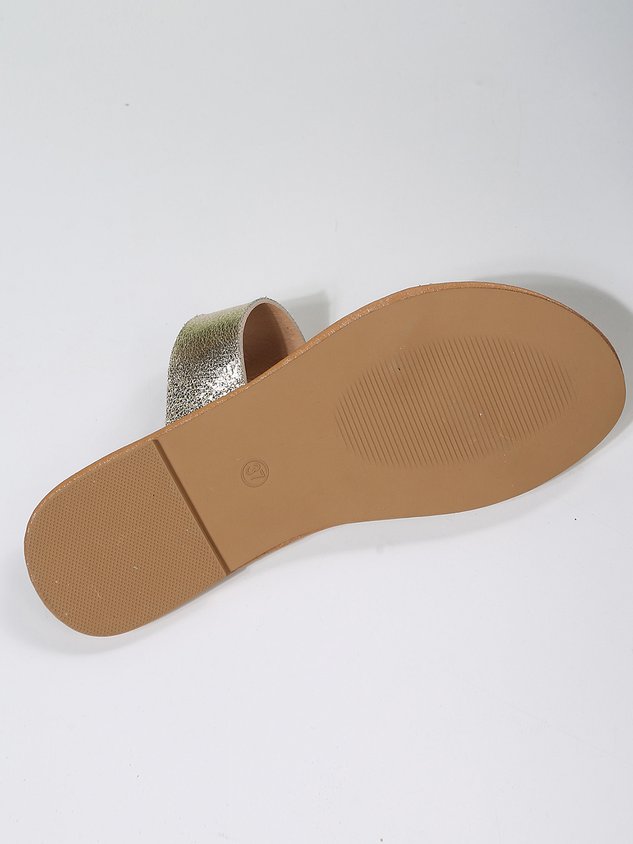 Stripe Woven Resort Beach Sandals