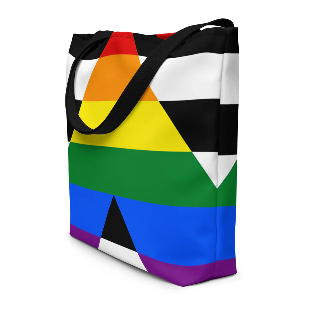 Straight Ally Extra Large Tote Bag
