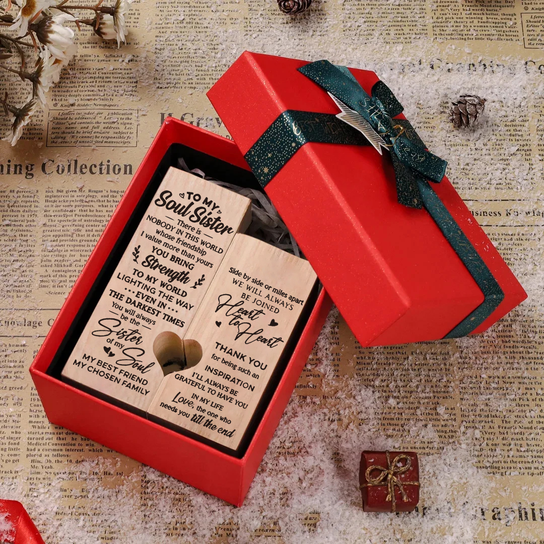 To Soul Sister - You Will Always Be The Sister Of My Soul - Candle Holder Candlestick