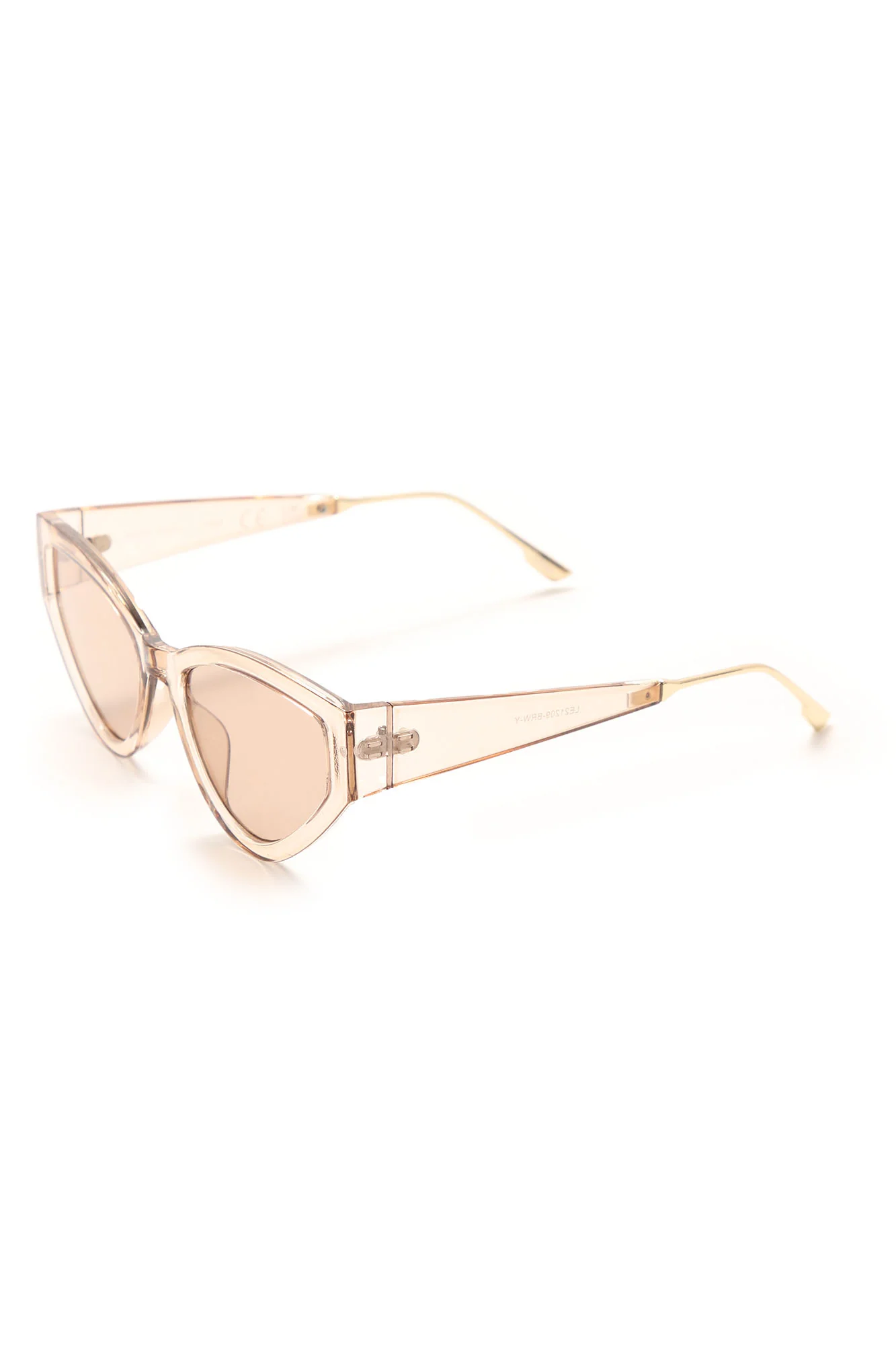 The Baddest In Town Sunglasses - Nude