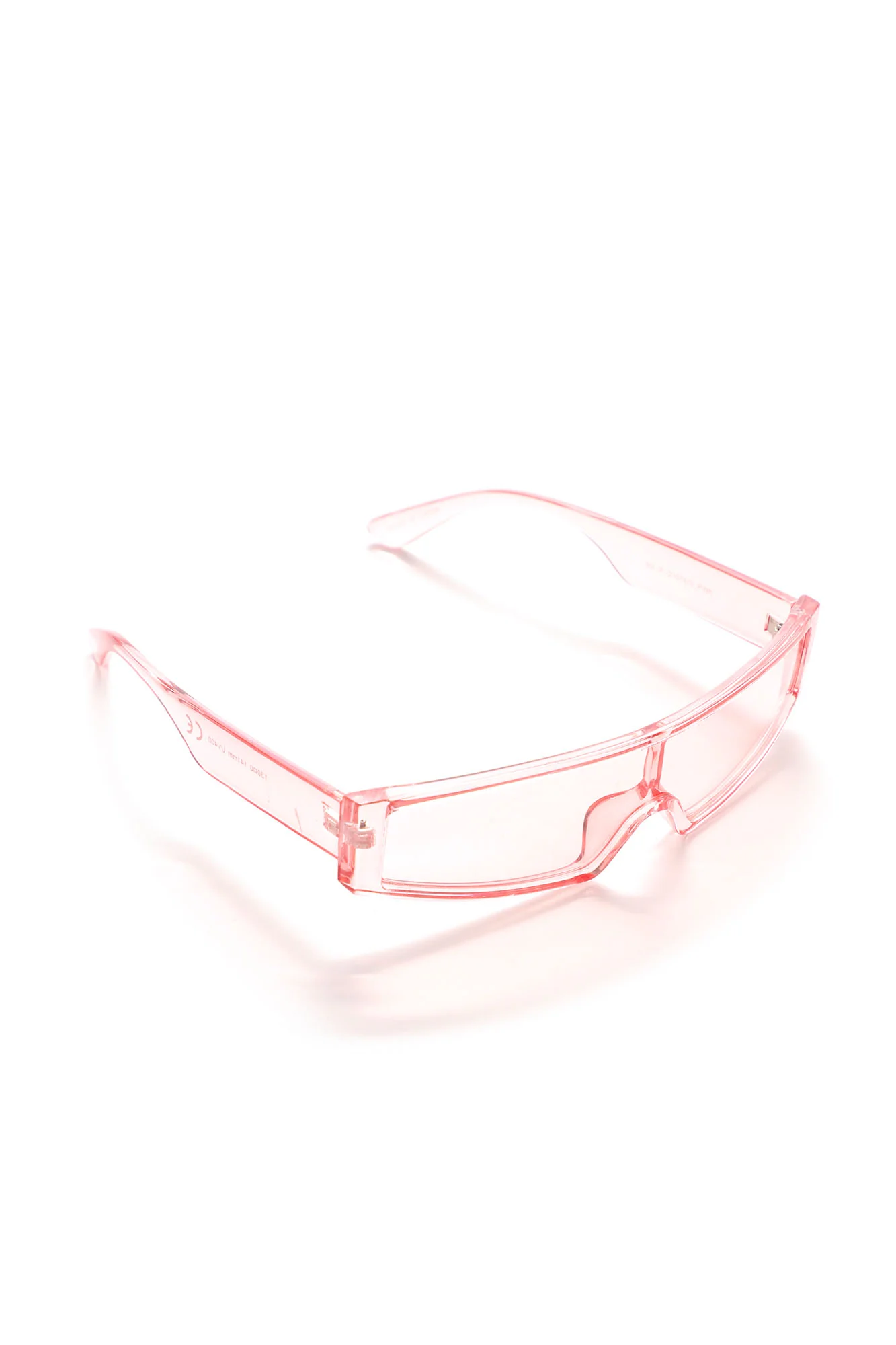 Switching Up On You Shield Sunglasses - Pink