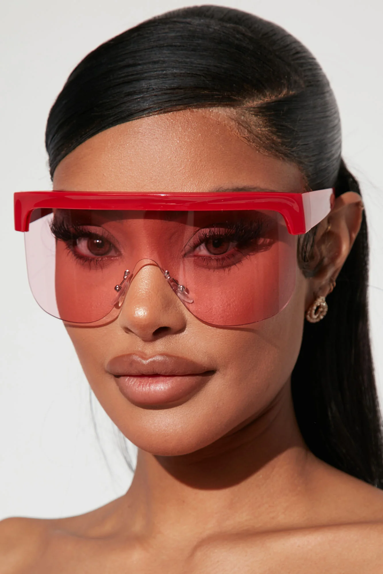 Jet Ski Cruising Sunglasses - Red