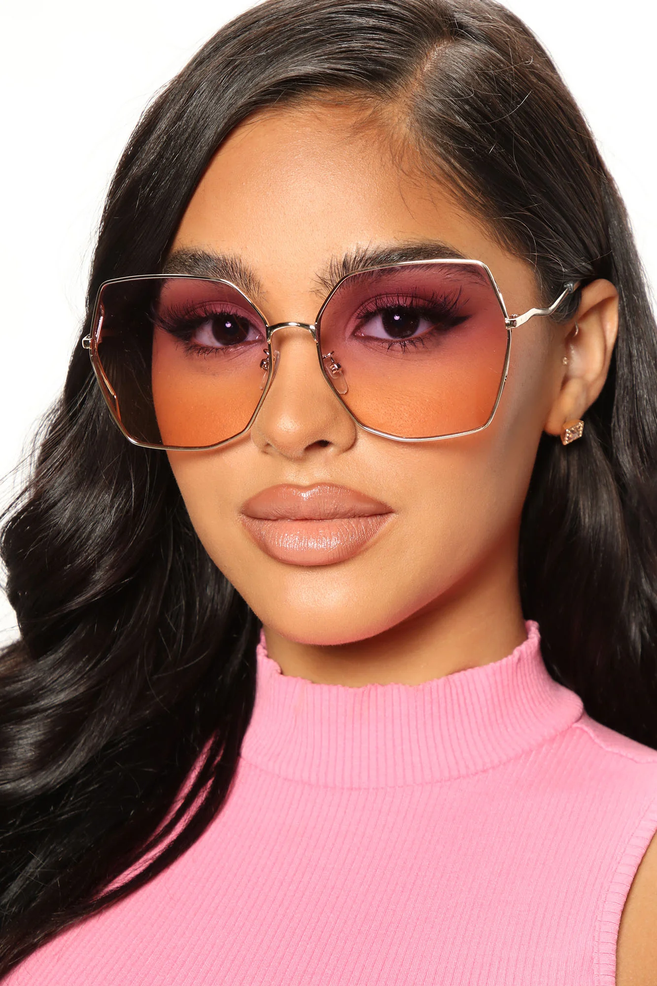 Just Vibin Sunglasses - Purple/combo