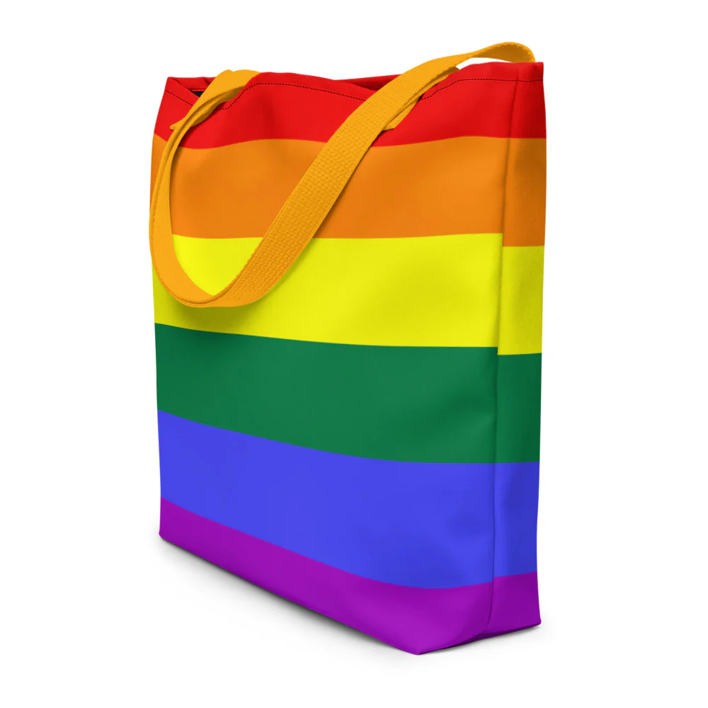 Gay Pride Extra Large Tote Bag