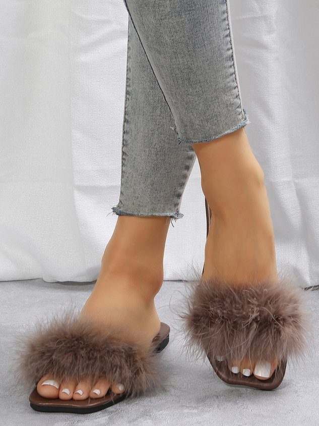 Sexy Feather Classy Sandals