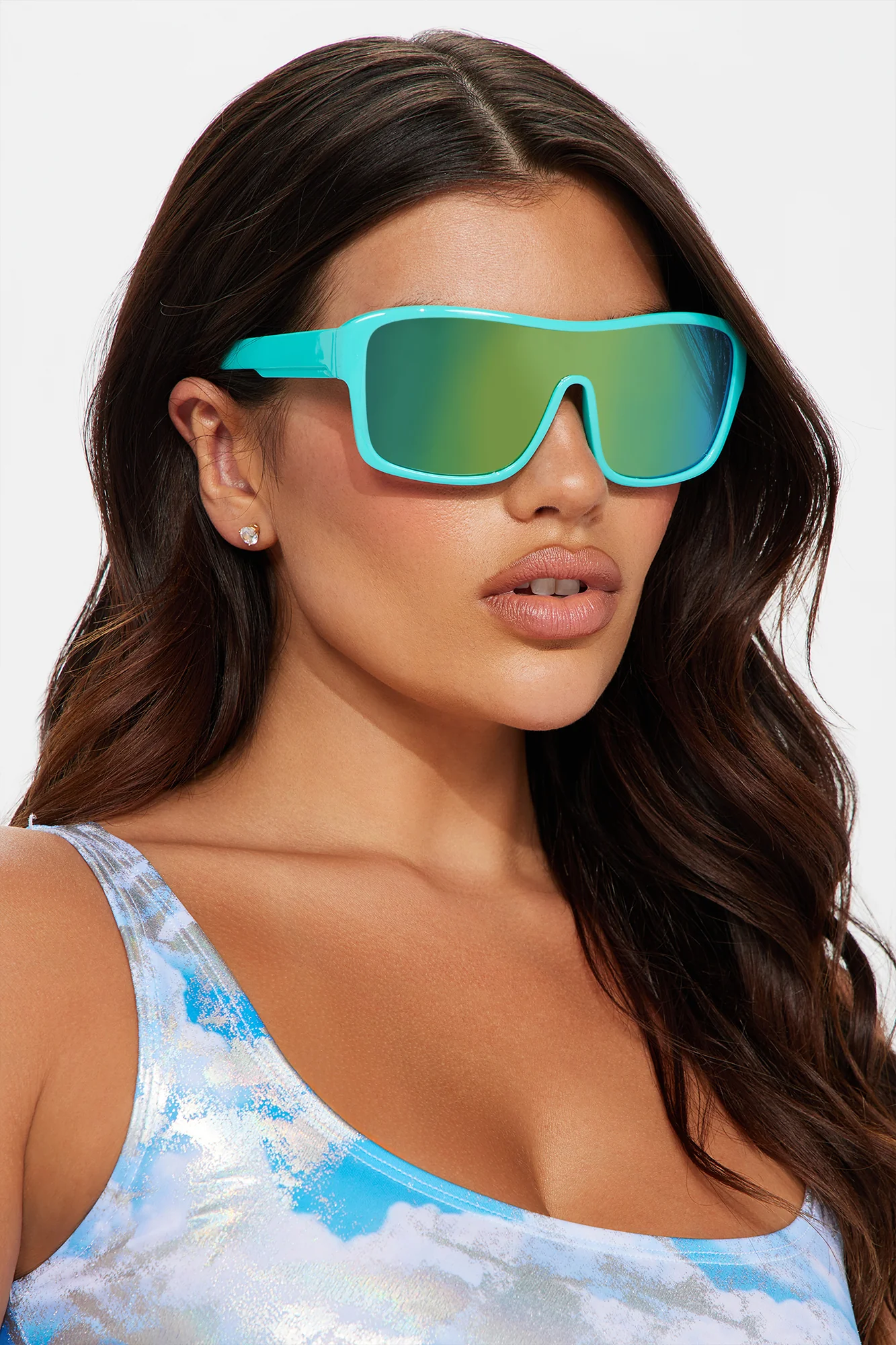 Play The Game Sunglasses - Green