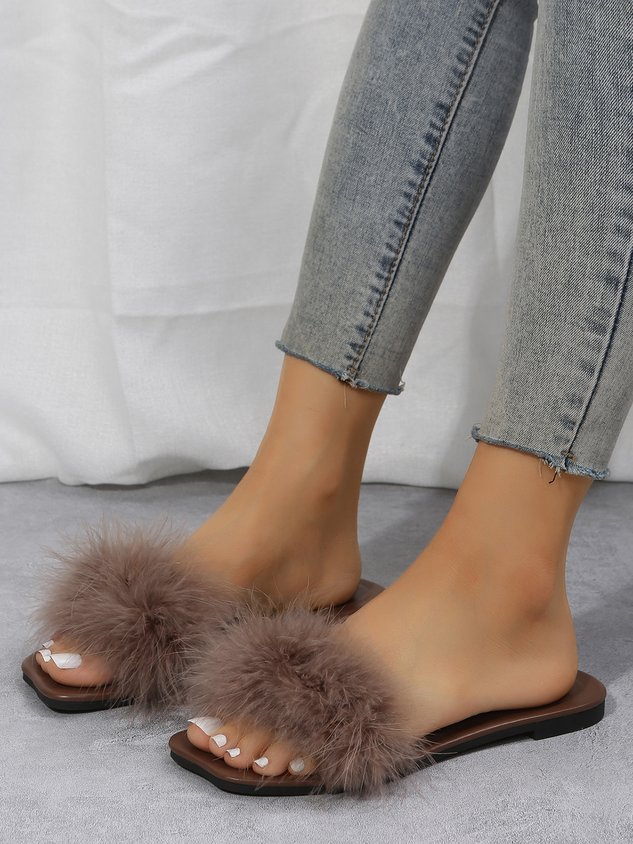 Sexy Feather Classy Sandals