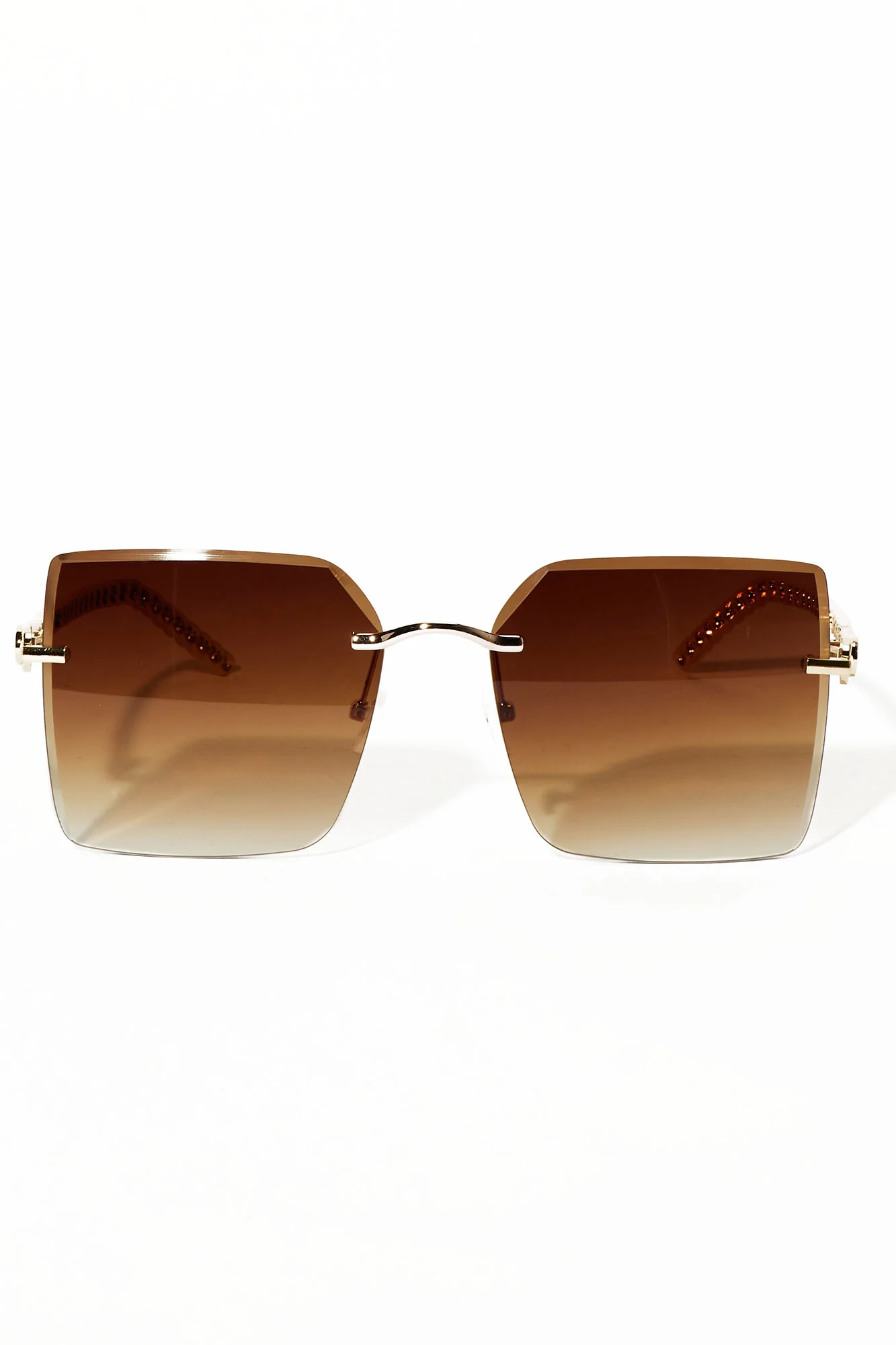 Playing Hard To Get Sunglasses - Brown