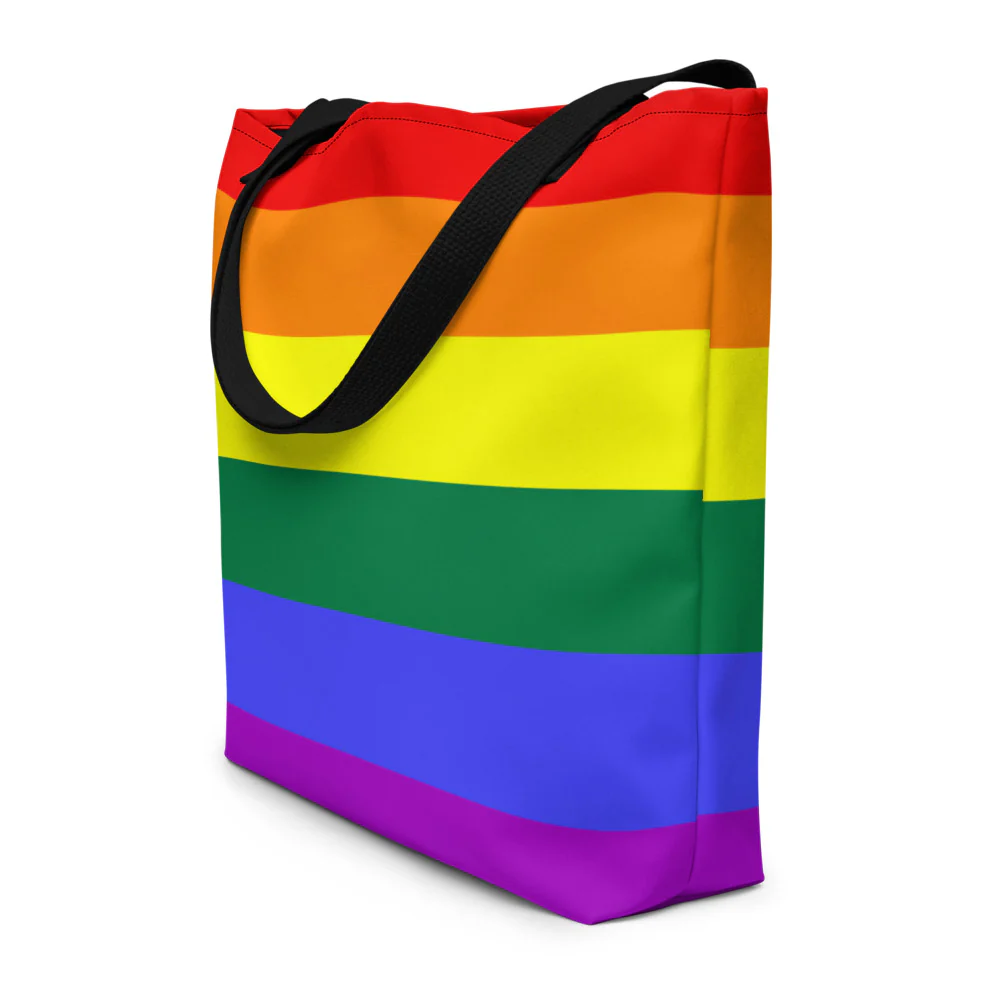 Gay Pride Extra Large Tote Bag