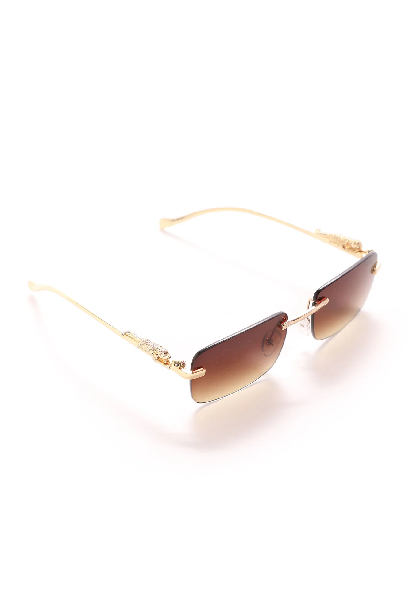 South Beach Mami Square Sunglasses - Brown