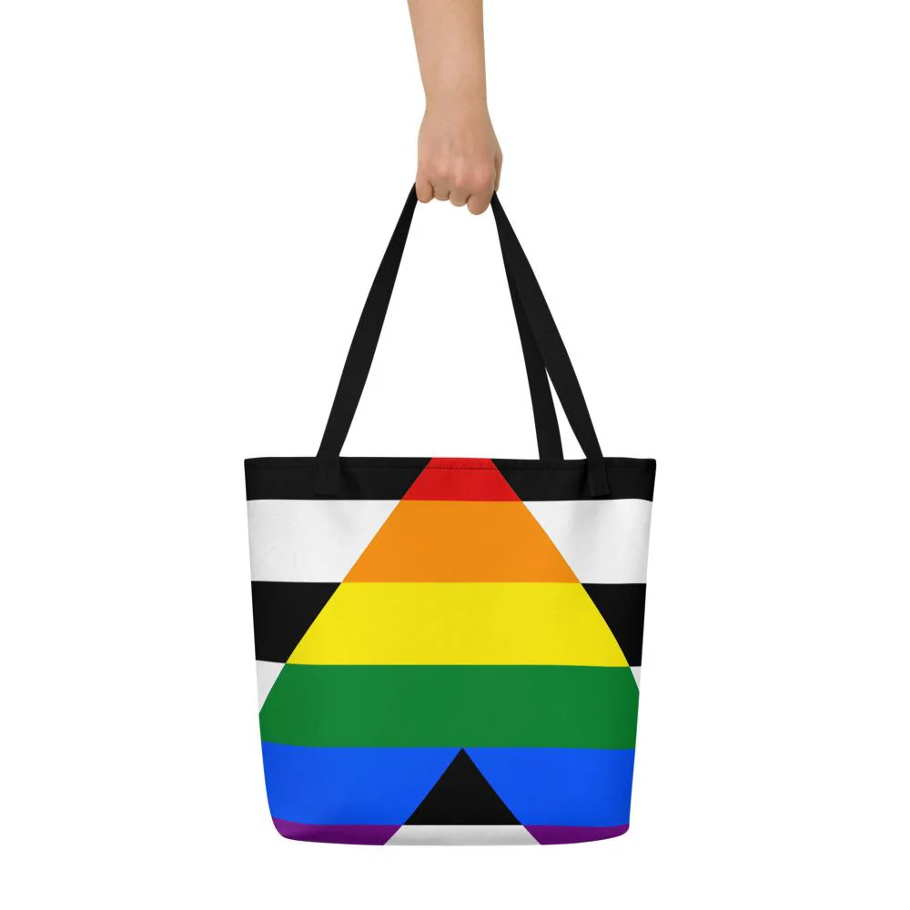 Straight Ally Extra Large Tote Bag