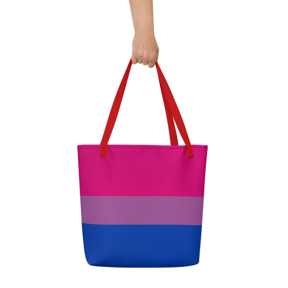 Bisexual Pride Extra Large Tote Bag