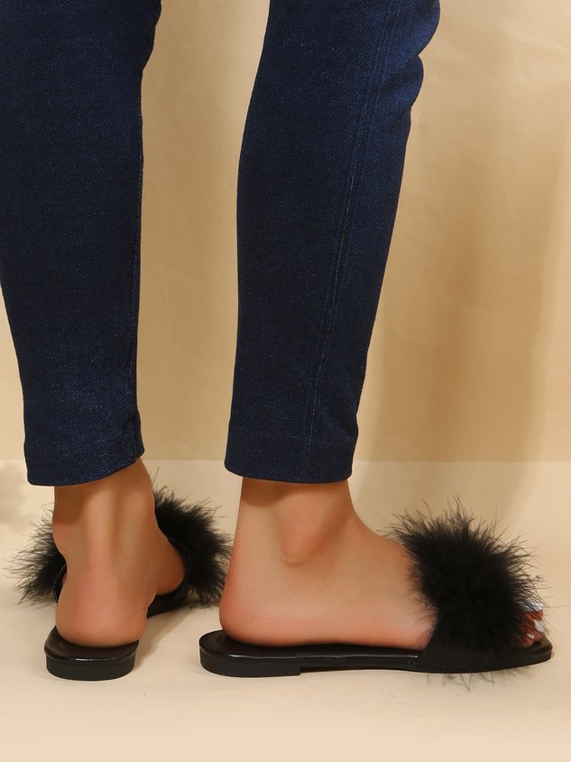 Sexy Feather Classy Sandals