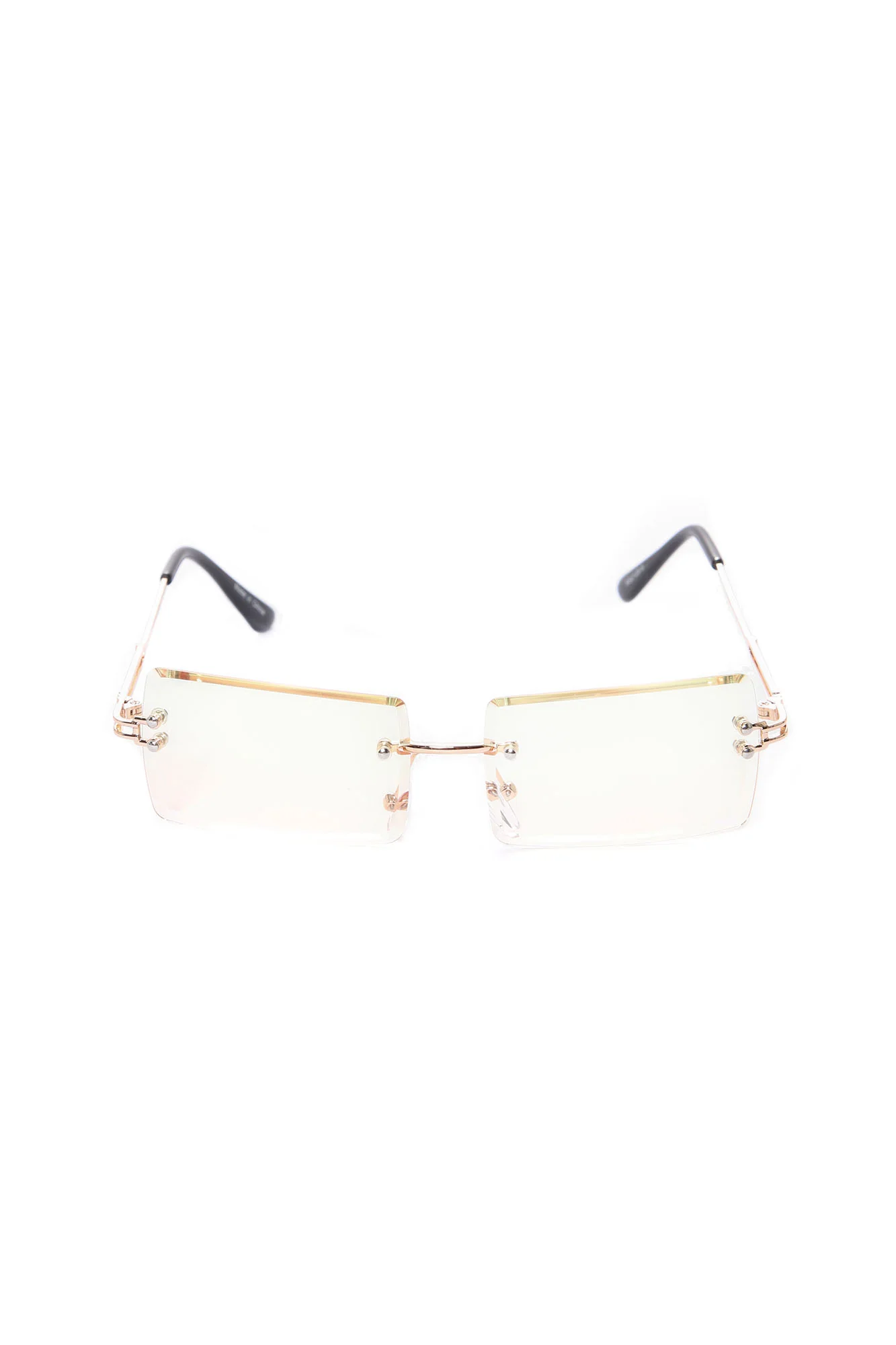 Summer Stunner Sunglasses - Yellow