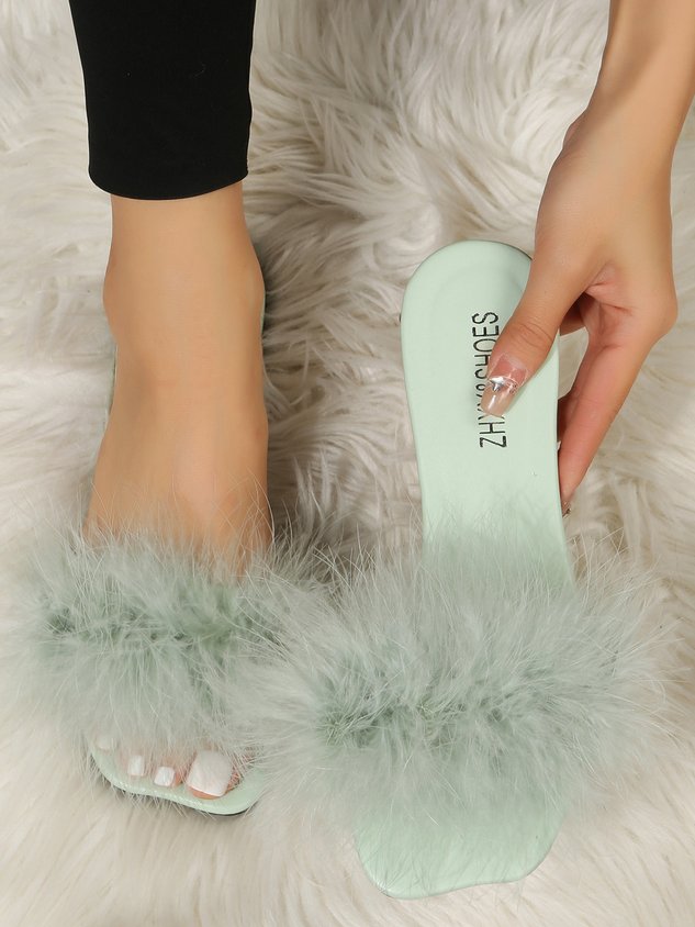 Sexy Feather Classy Sandals
