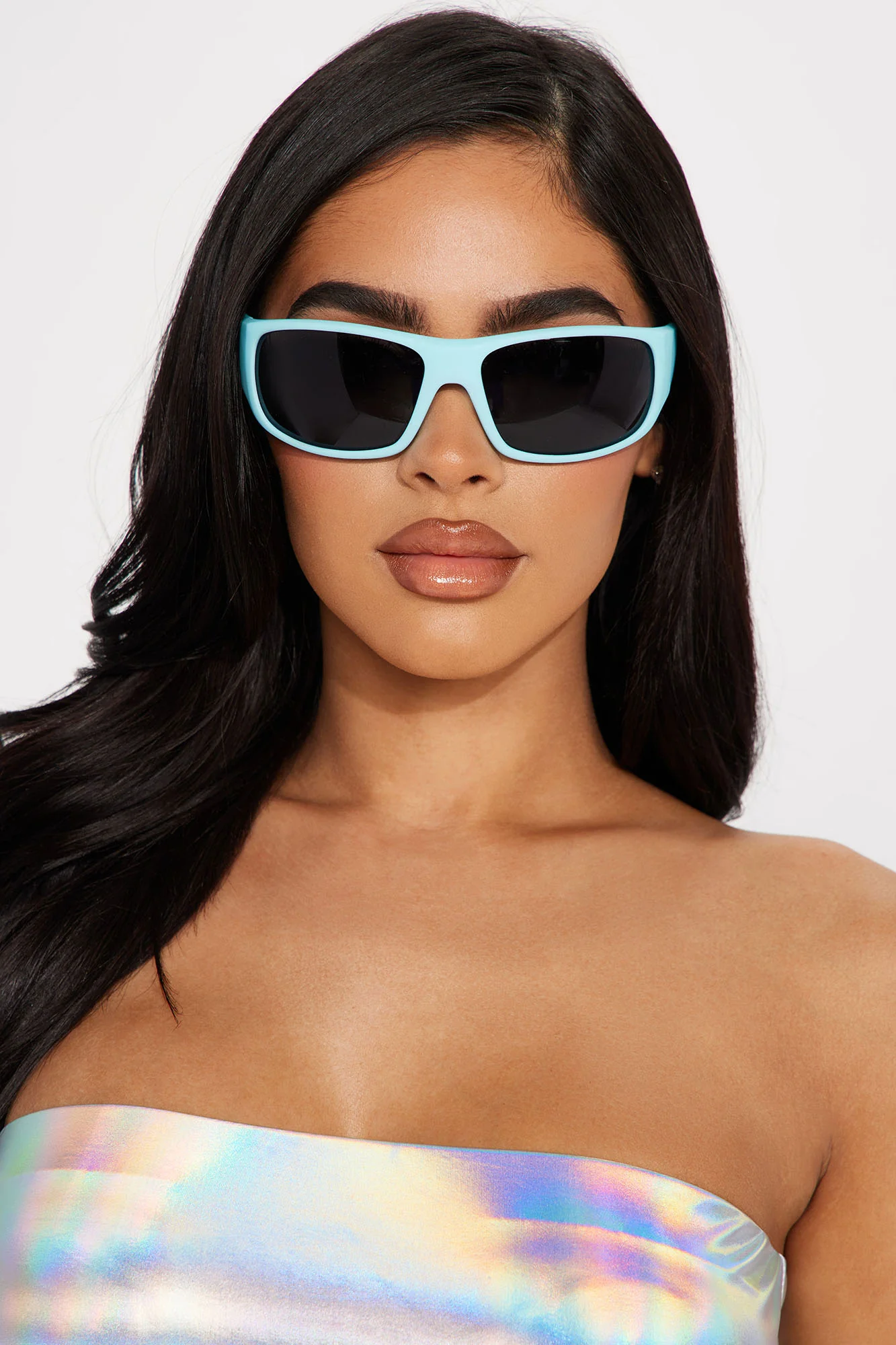 Festival Glows Sunglasses - Blue