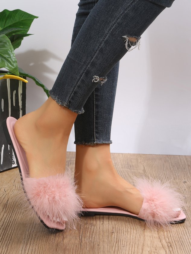 Sexy Feather Classy Sandals