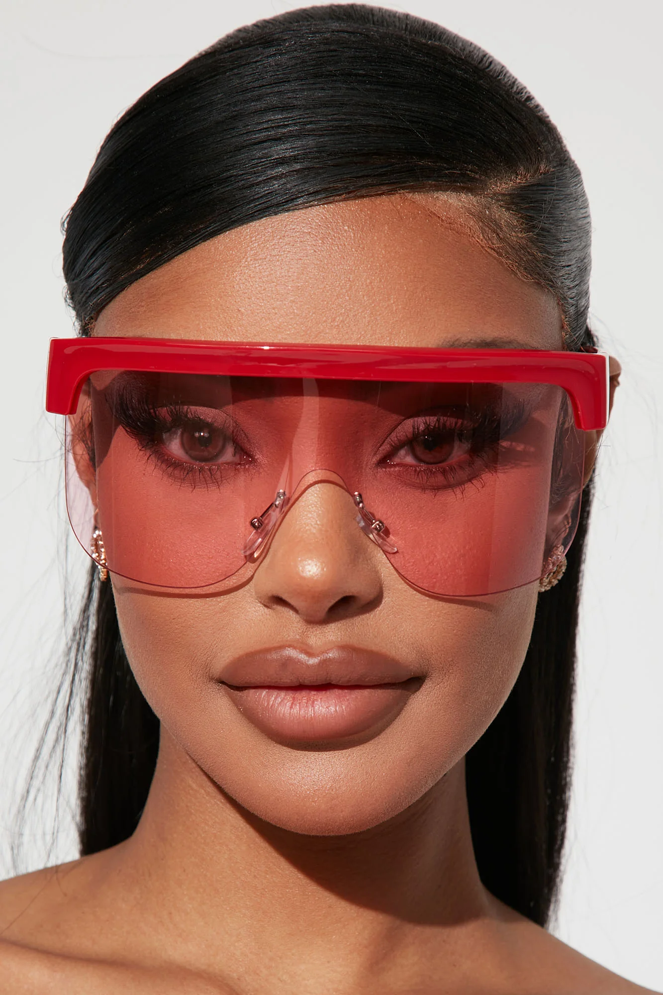 Jet Ski Cruising Sunglasses - Red