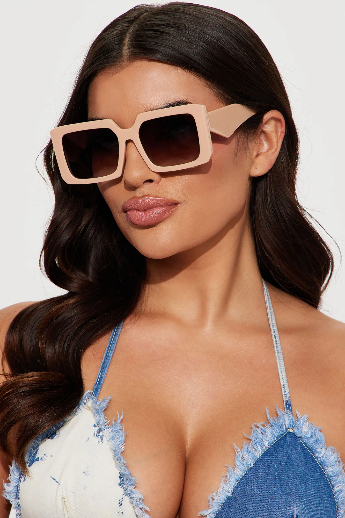 Deep Feelings Sunglasses - Nude