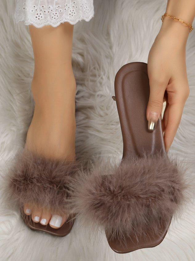 Sexy Feather Classy Sandals