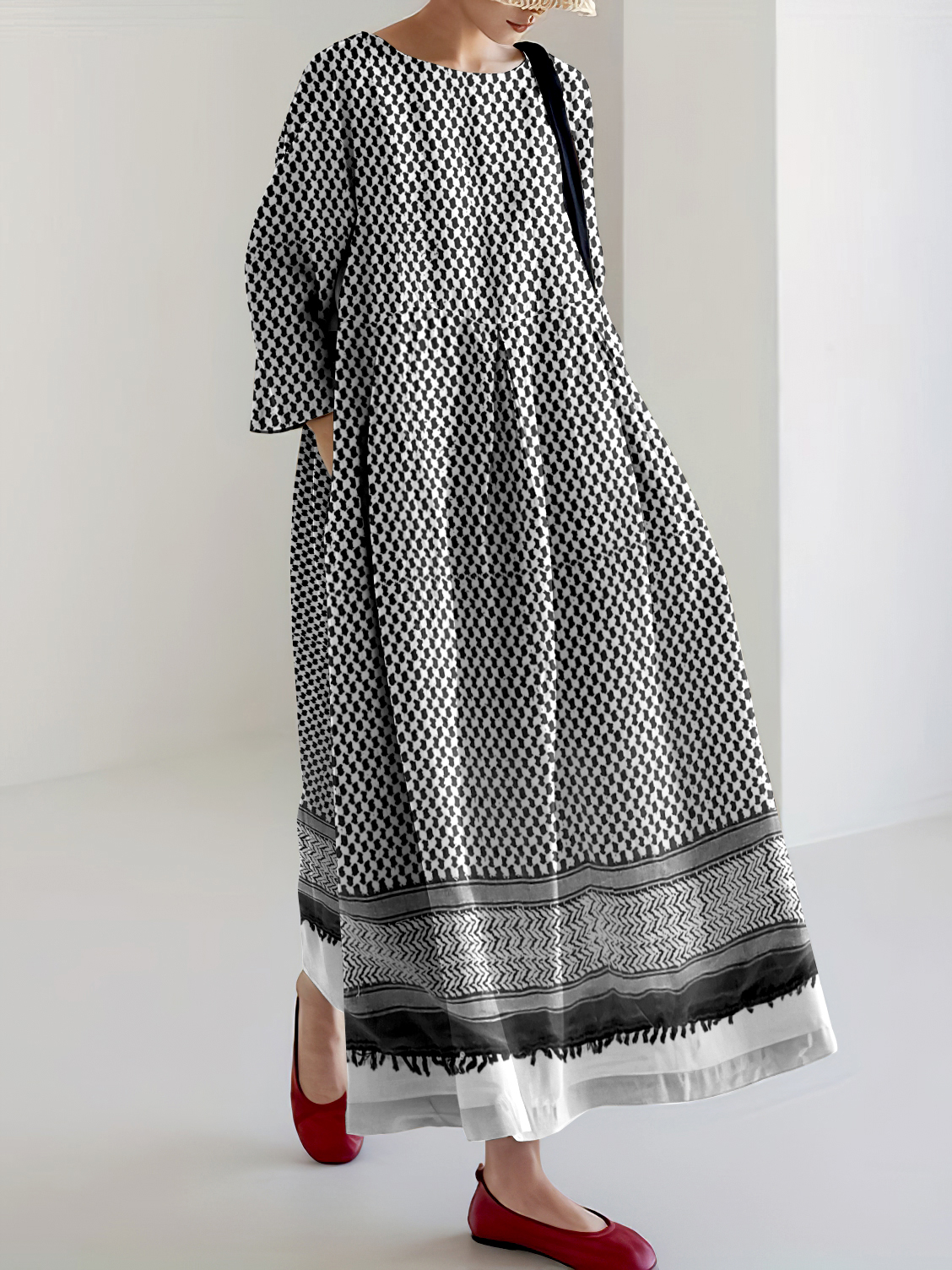 We Hope Peace Forever And Be Freedom Art Linen Blend Maxi Dress