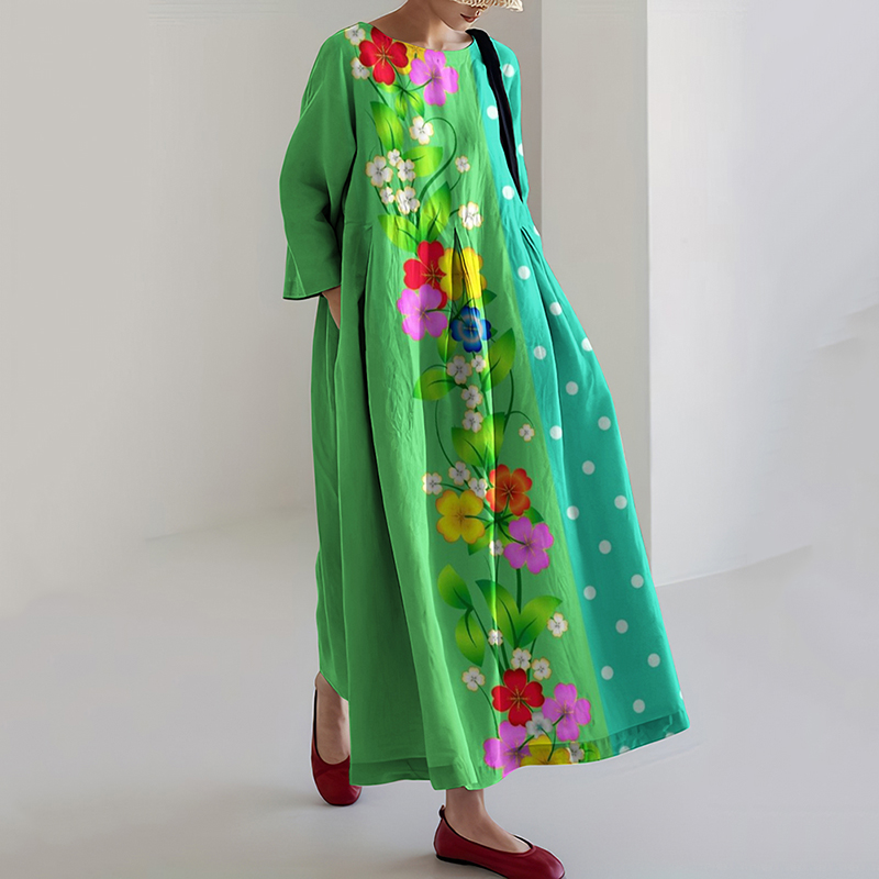 Floral And Far Point Interactive Women'S Dress