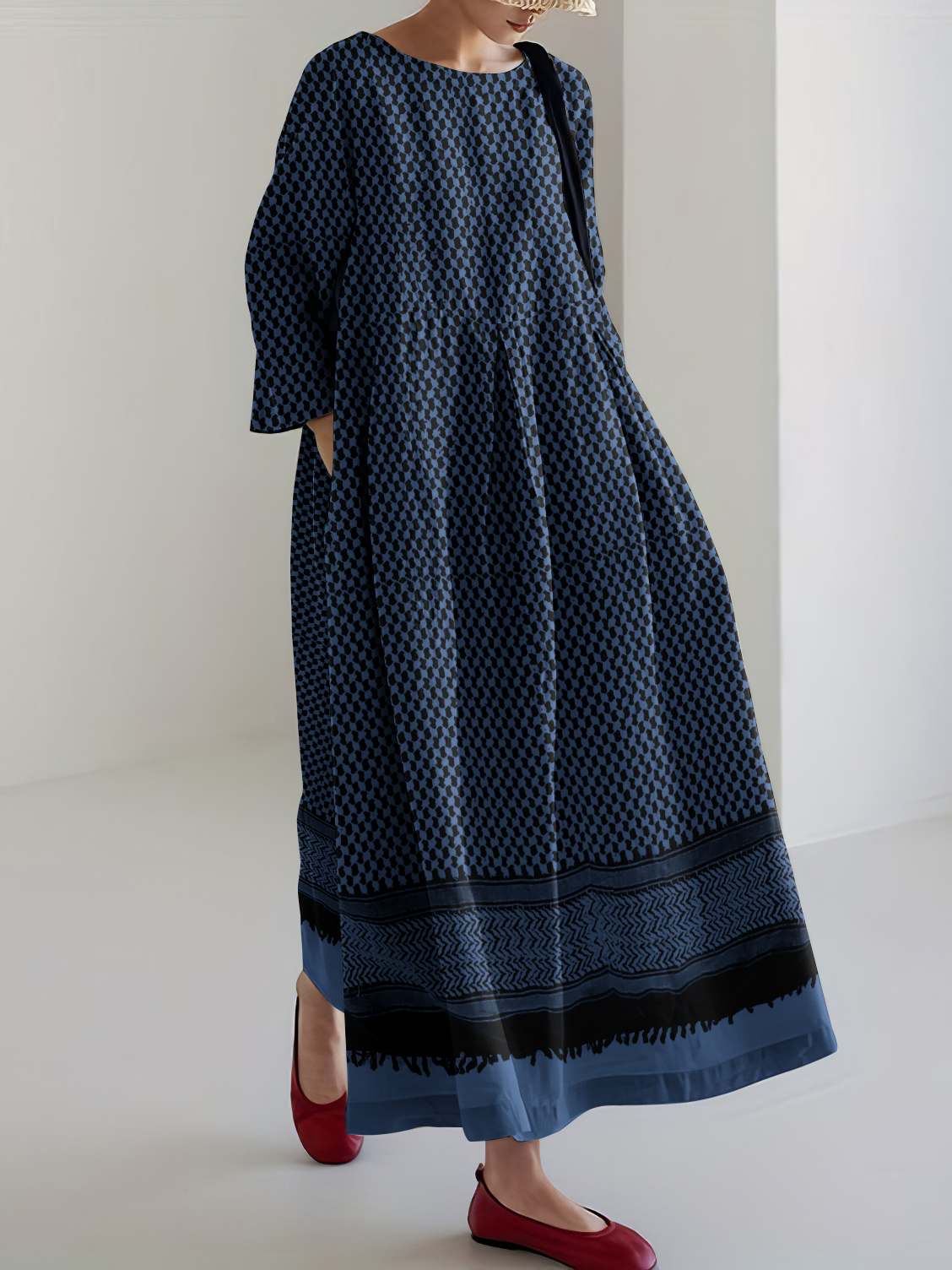 We Hope Peace Forever And Be Freedom Art Linen Blend Maxi Dress