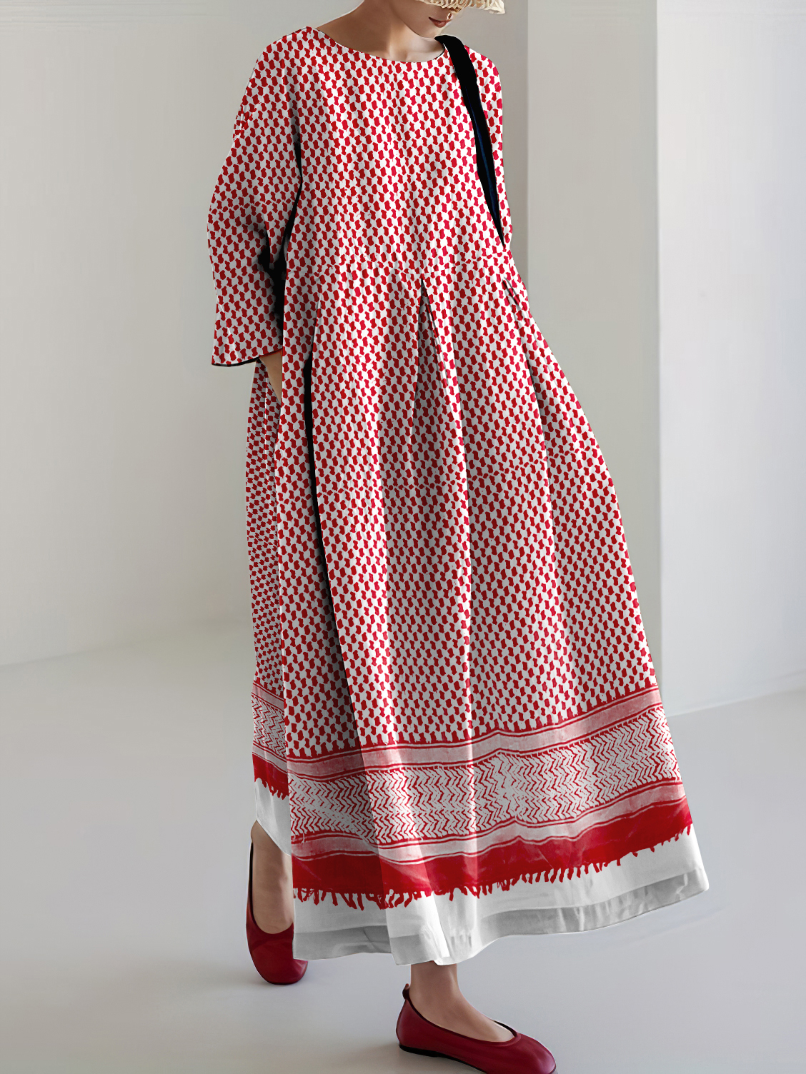 We Hope Peace Forever And Be Freedom Art Linen Blend Maxi Dress