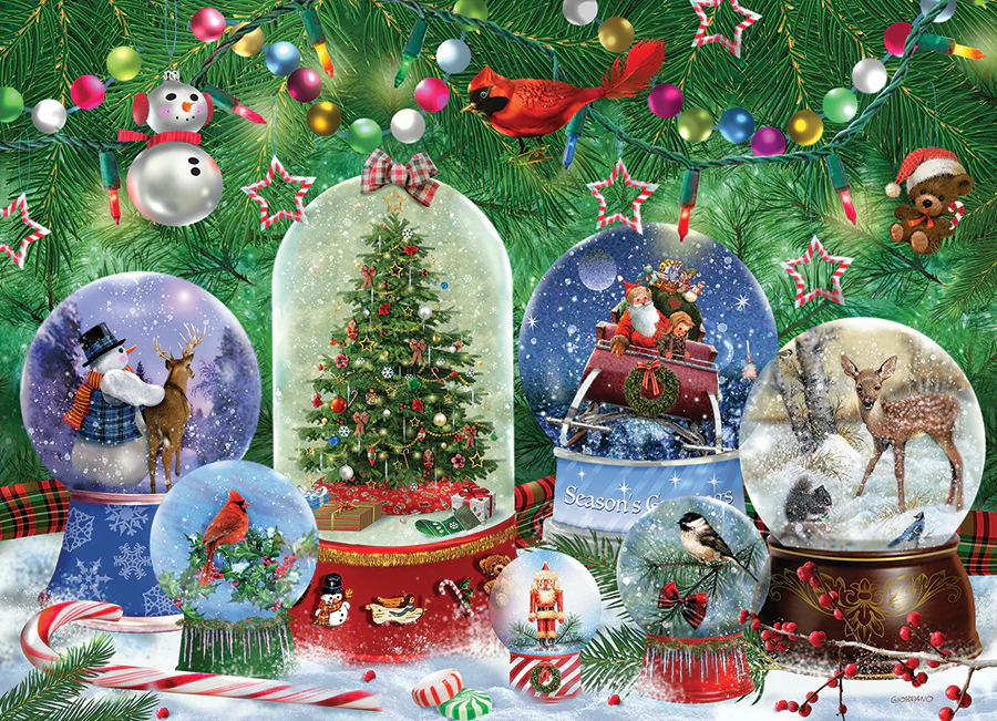 Snow Globes 500 Piece