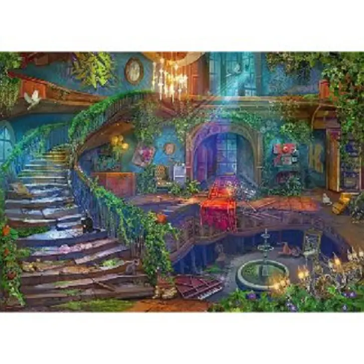 Abandoned Places Hotel Vacancy 1000 Piece Puzzle