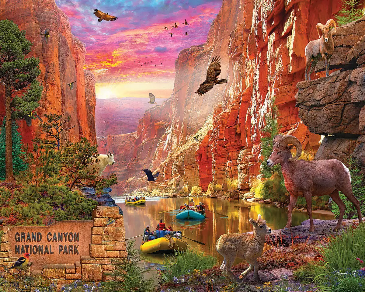 Grand Canyon (1786pz) 1000 Piece Jigsaw Puzzle